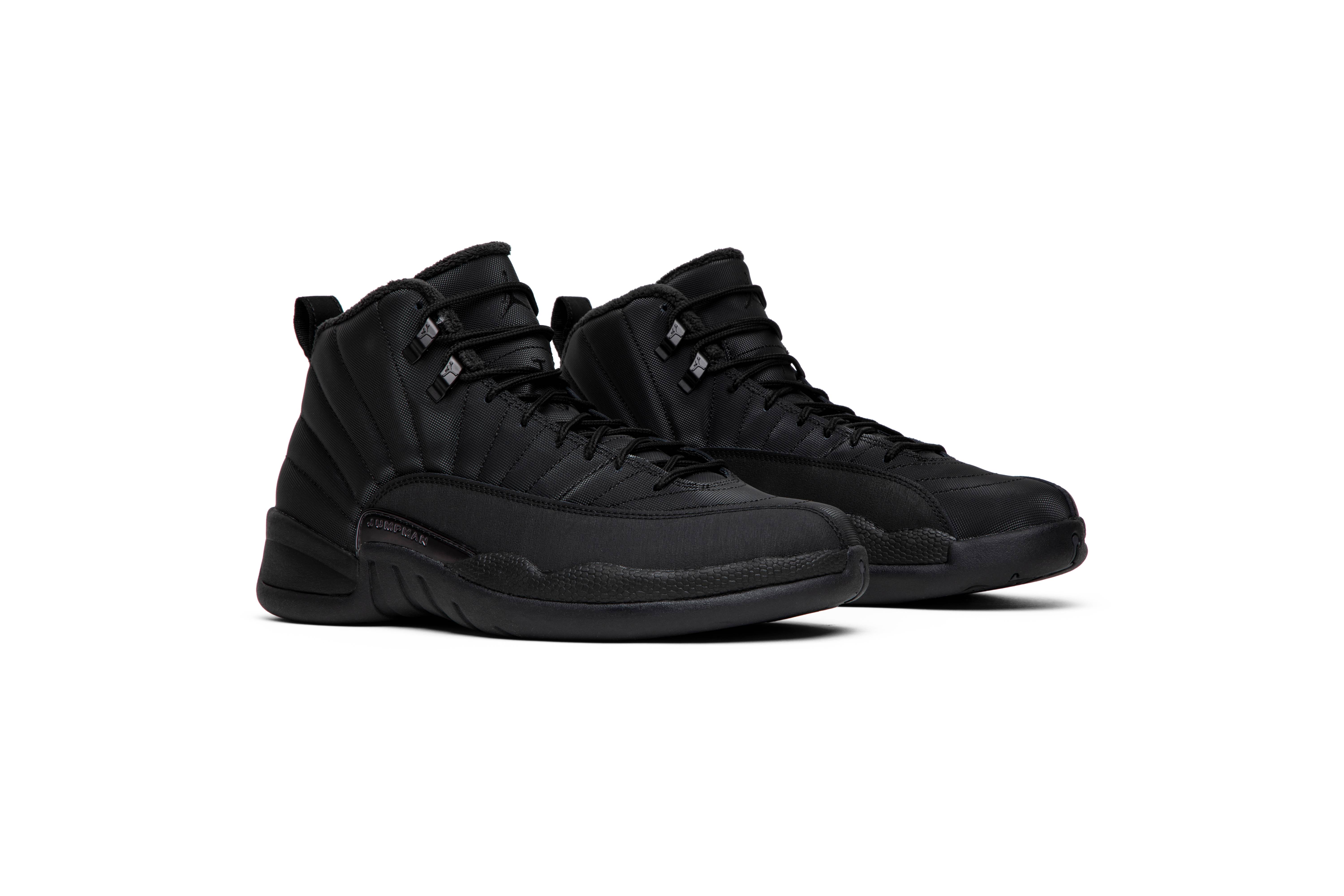Air Jordan 12 Retro Winterized Triple Black BQ6851-001 Nicesnk