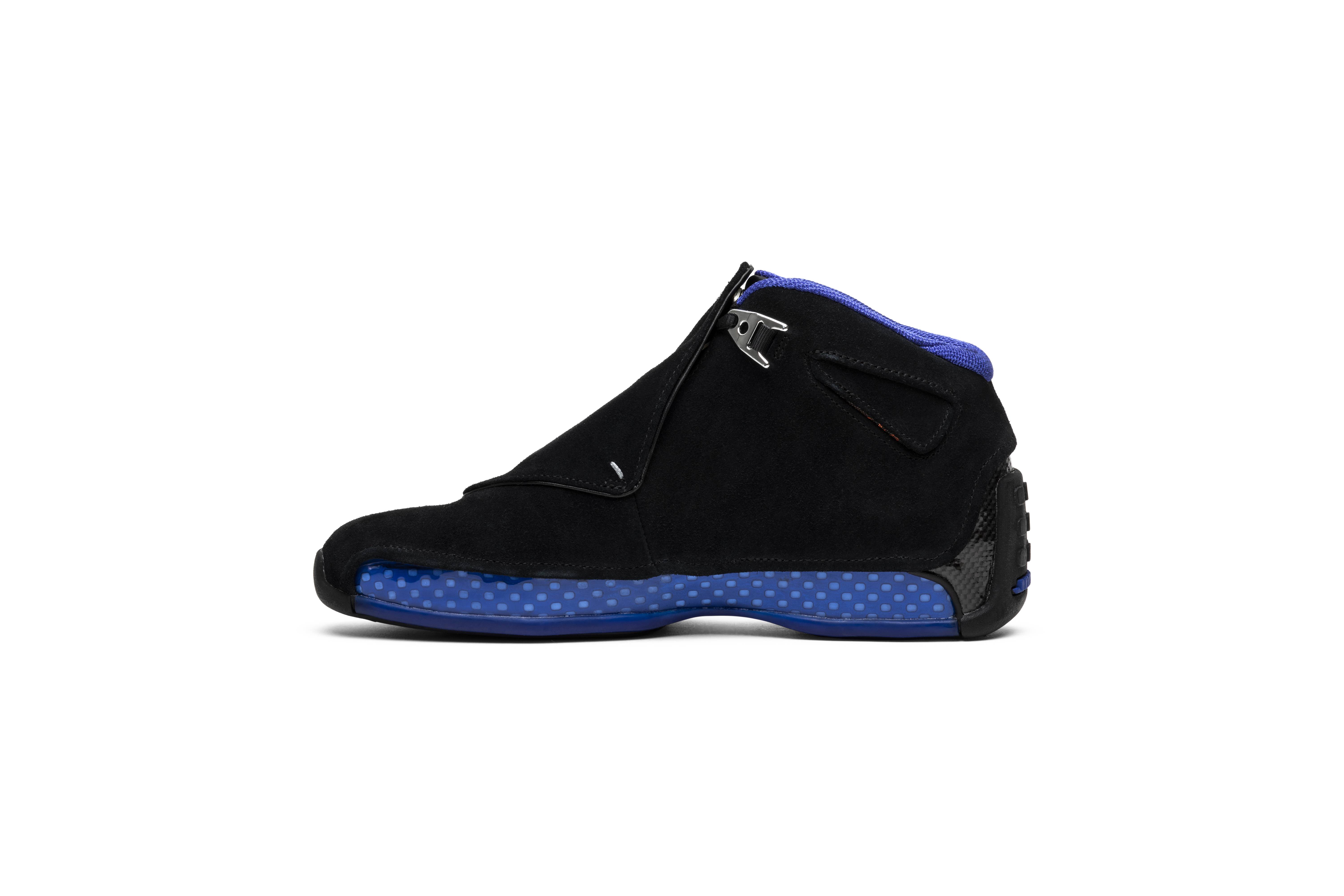 Air Jordan 18 Retro Black Sport Royal 2018 AA2494-007 Nicesnk
