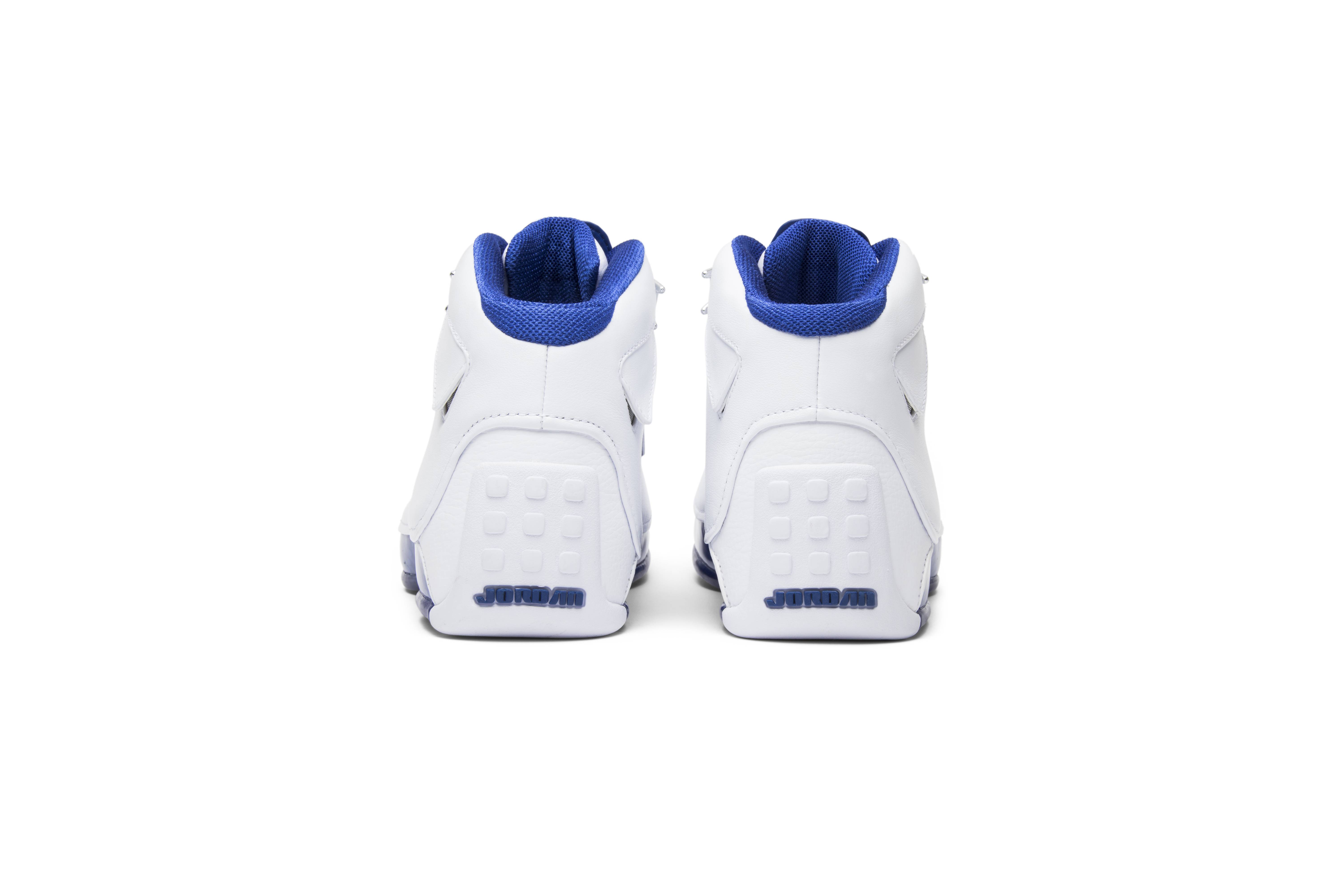 Air Jordan 18 Retro White Sport Royal 2018 AA2494-106 Nicesnk