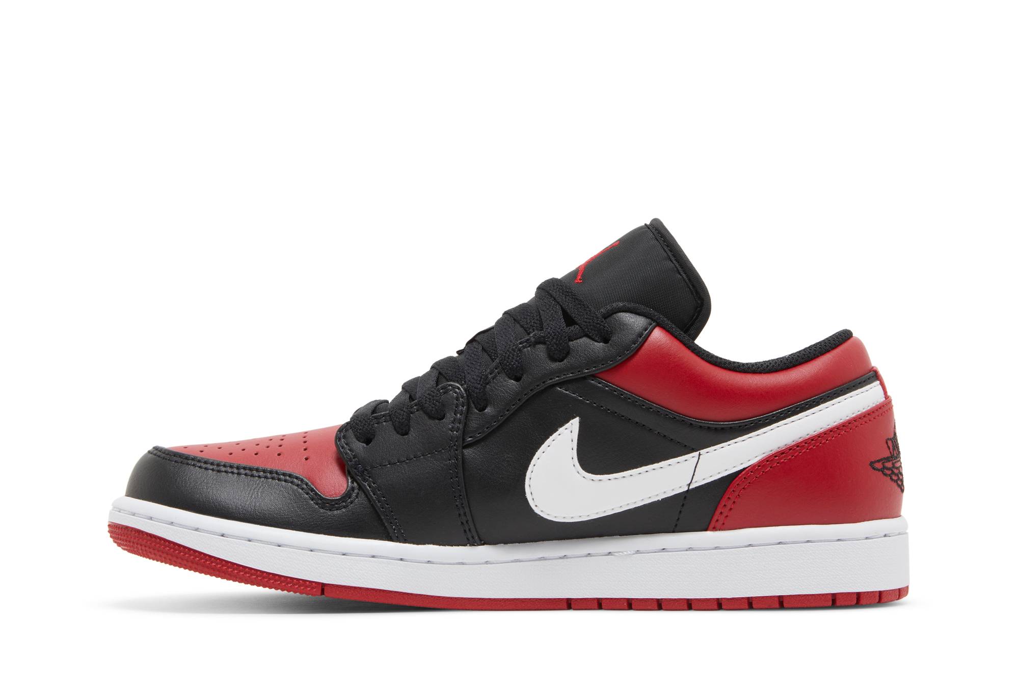 Air Jordan 1 Low Alternate Bred Toe 553558-066 Nicesnk
