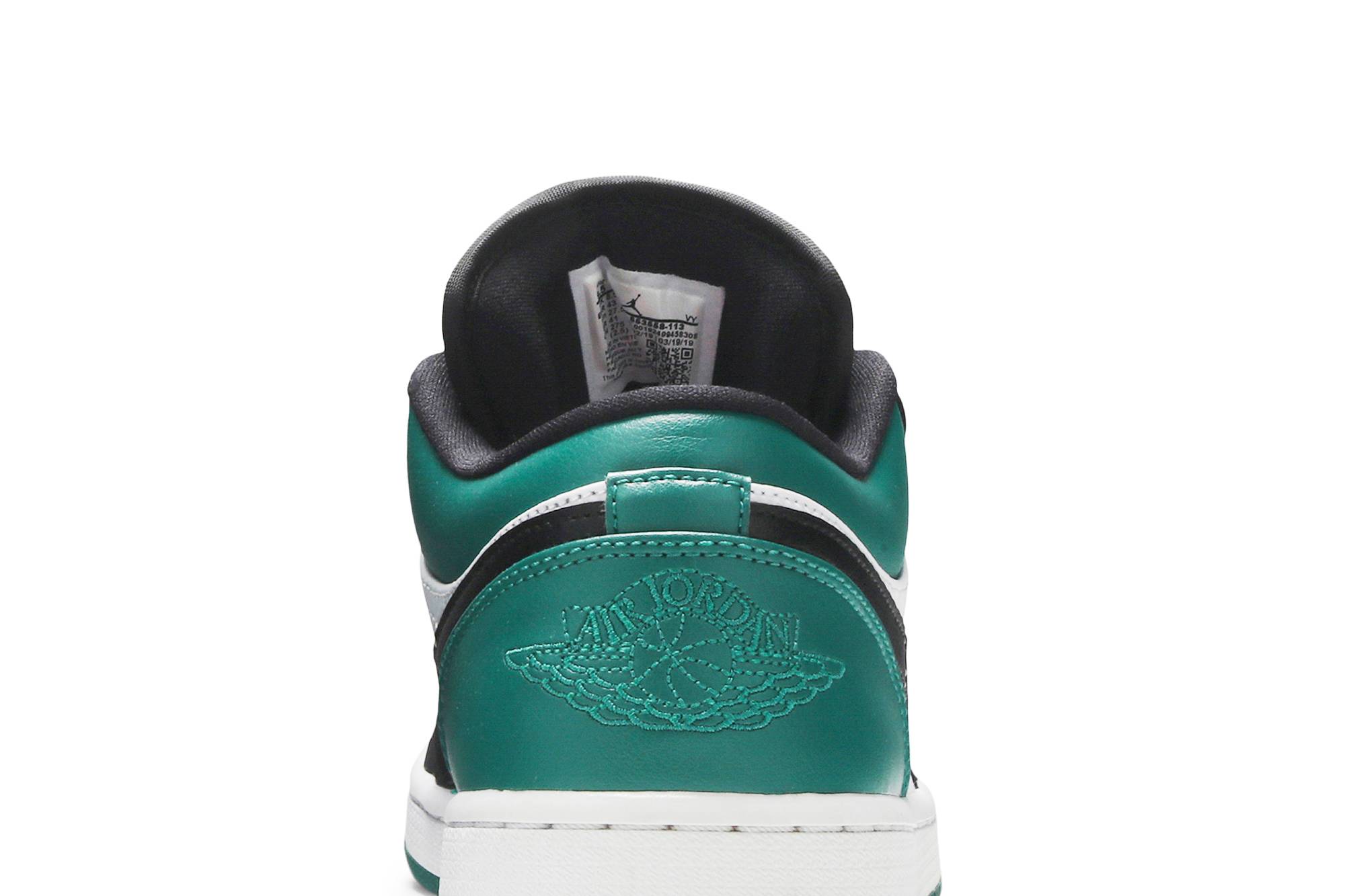 Air Jordan 1 Low Mystic Green 553558-113 Nicesnk