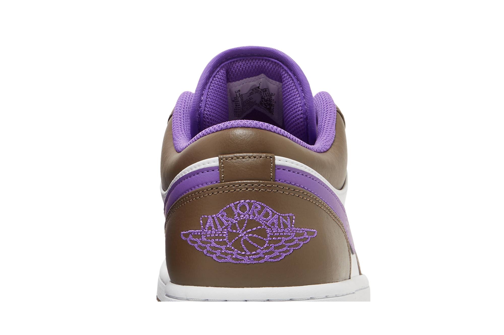 Air Jordan 1 Low Purple Mocha 553558-215 Nicesnk