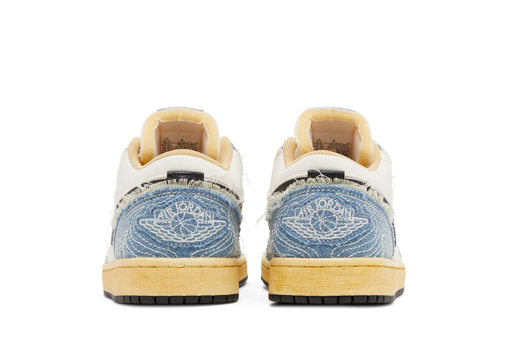 Air Jordan 1 Low ‘Sashiko Denim’ FN7670-493