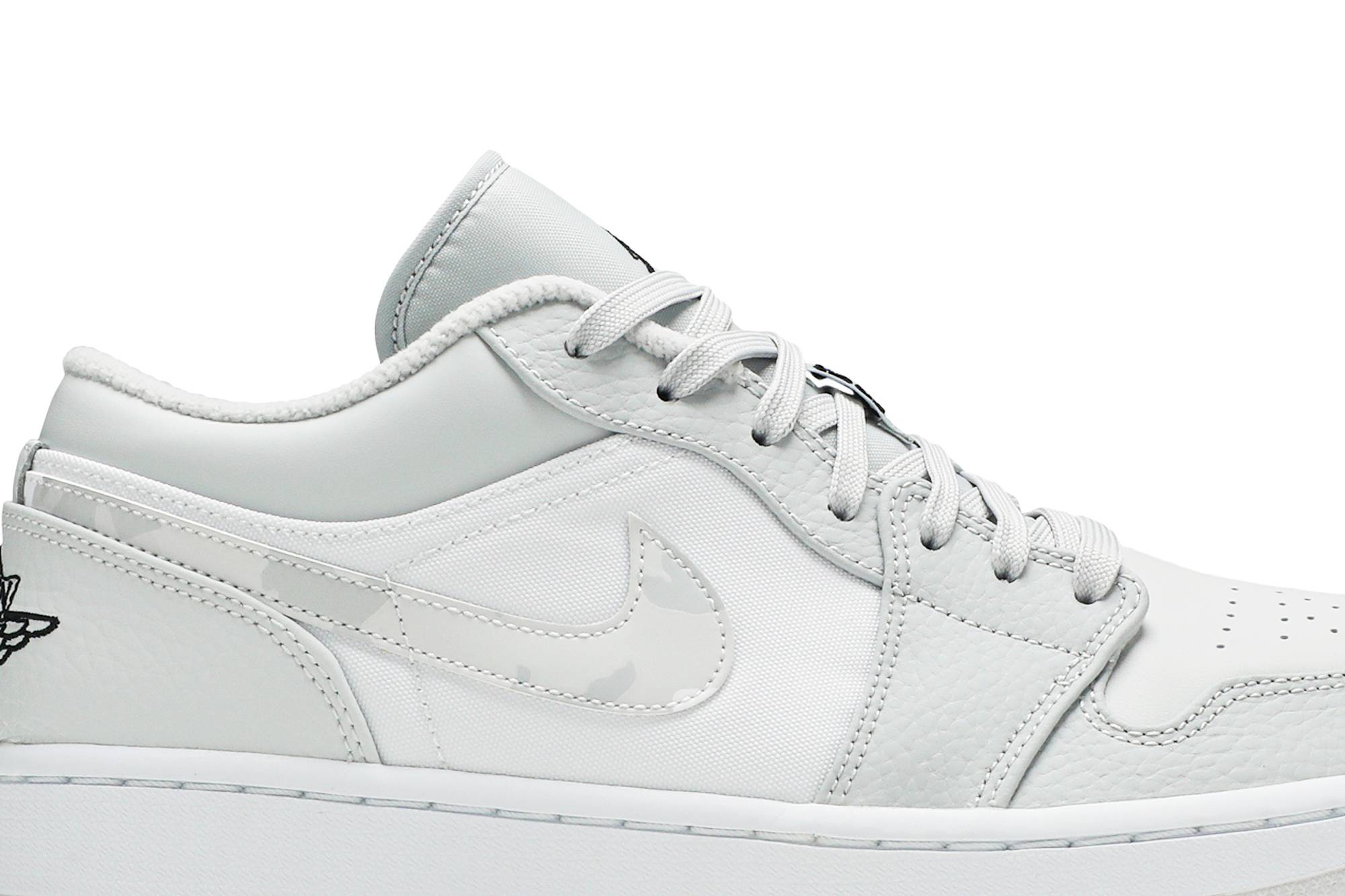 Air Jordan 1 Low White Camo DC9036-100 Nicesnk