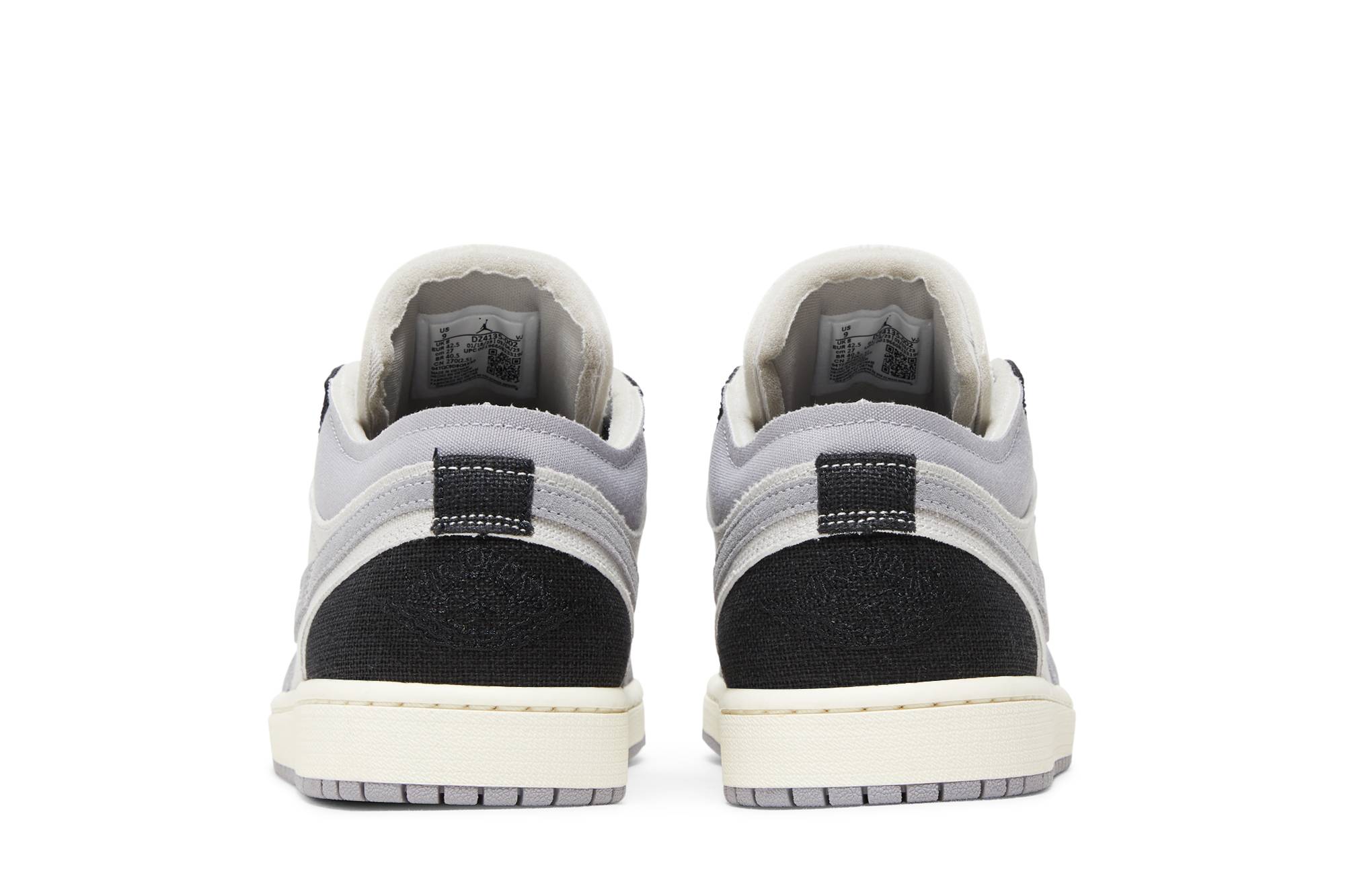 Air Jordan 1 Low Craft Cement Grey DZ4135-002 Nicesnk