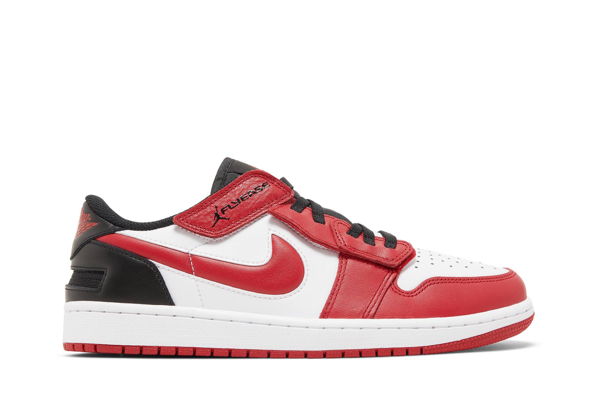 Air Jordan 1 Low FlyEase White Gym Red DM1206-163 Nicesnk