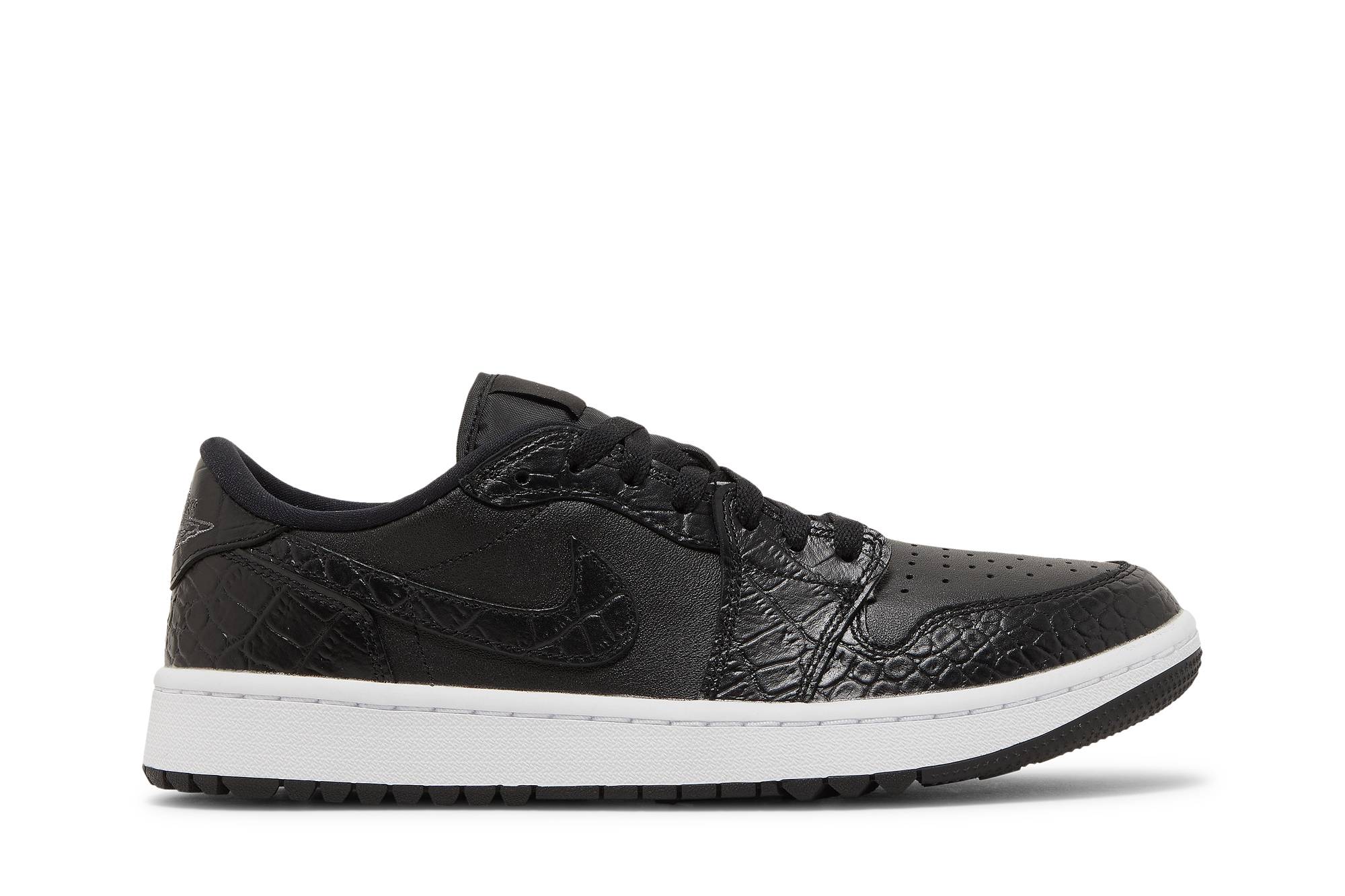 Air Jordan 1 Low Golf Black Croc DD9315-003 Nicesnk