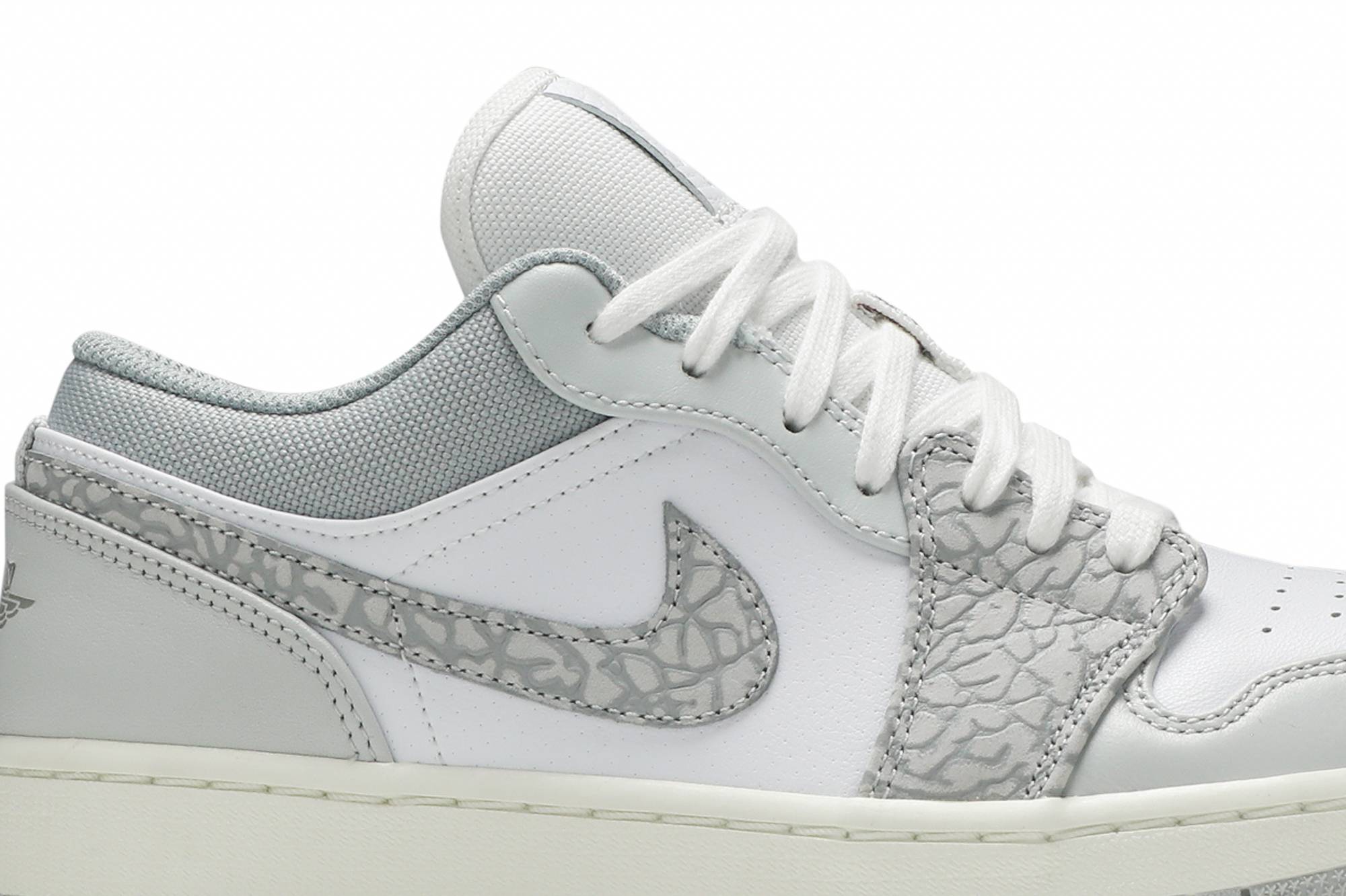 Air Jordan 1 Low Premium Elephant Print DH4269-100 Nicesnk