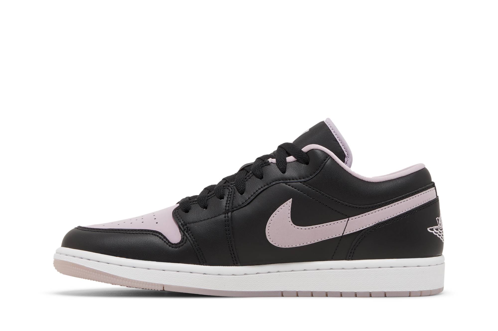 Air Jordan 1 Low SE Black Iced Lilac DV1309-051 Nicesnk