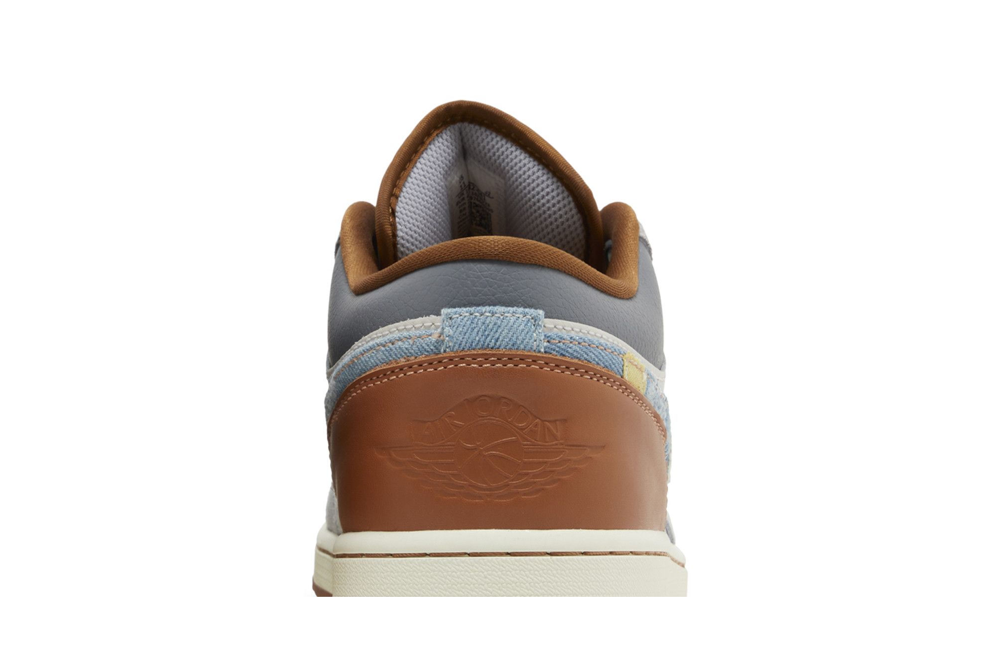 Air Jordan 1 Low SE Repaired Denim Swoosh FZ5042-041 Nicesnk