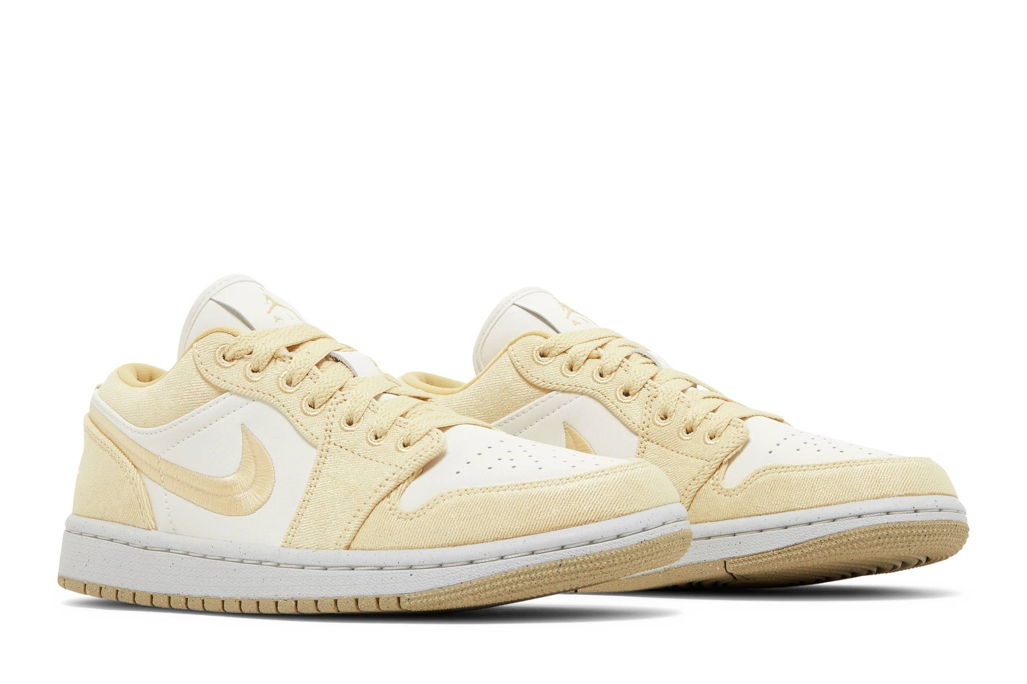 (Women) Air Jordan 1 Low SE Team Gold FN3722-701 Nicesnk