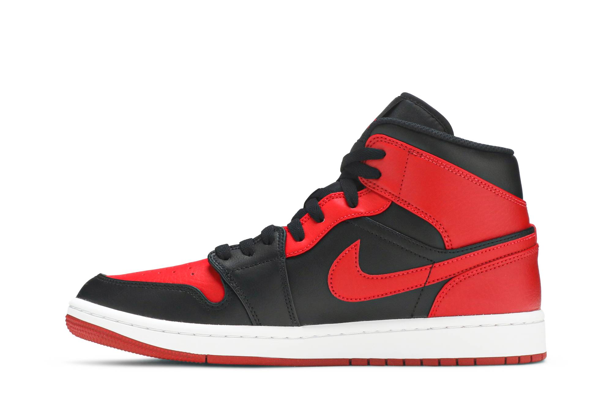 Air Jordan 1 Mid Banned 2020 554724-074 Nicesnk