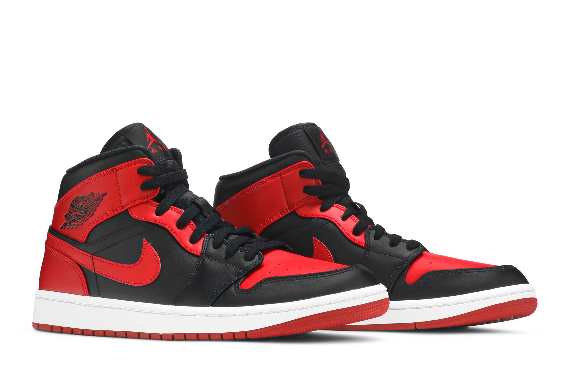 Air Jordan 1 Mid Banned 2020 554724-074 Nicesnk