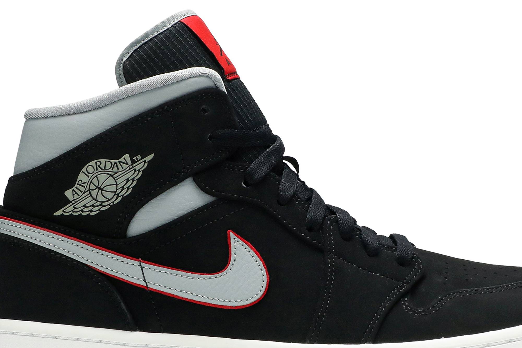Air Jordan 1 Mid ‘Black Grey’ 554724-060
