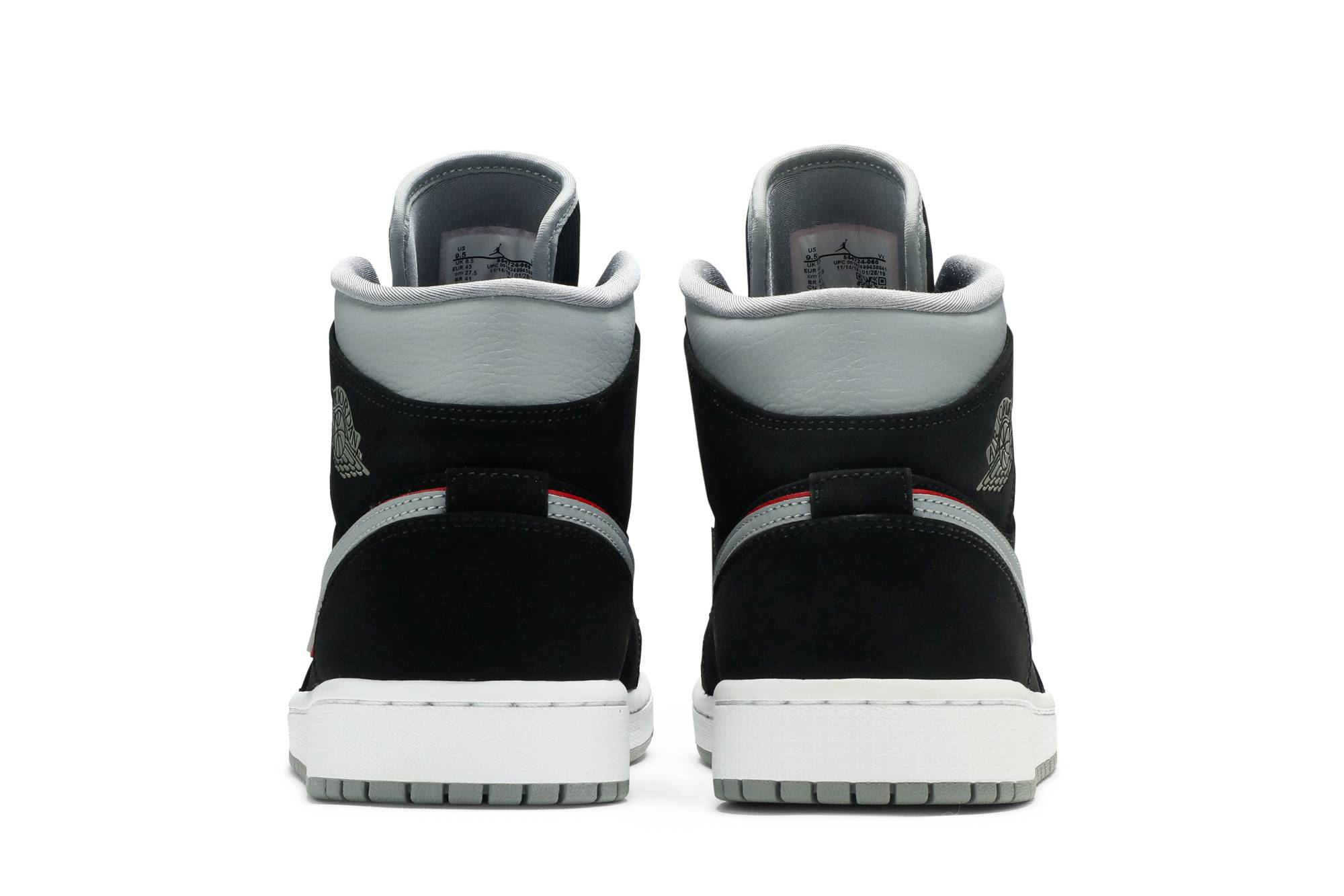 Air Jordan 1 Mid ‘Black Grey’ 554724-060