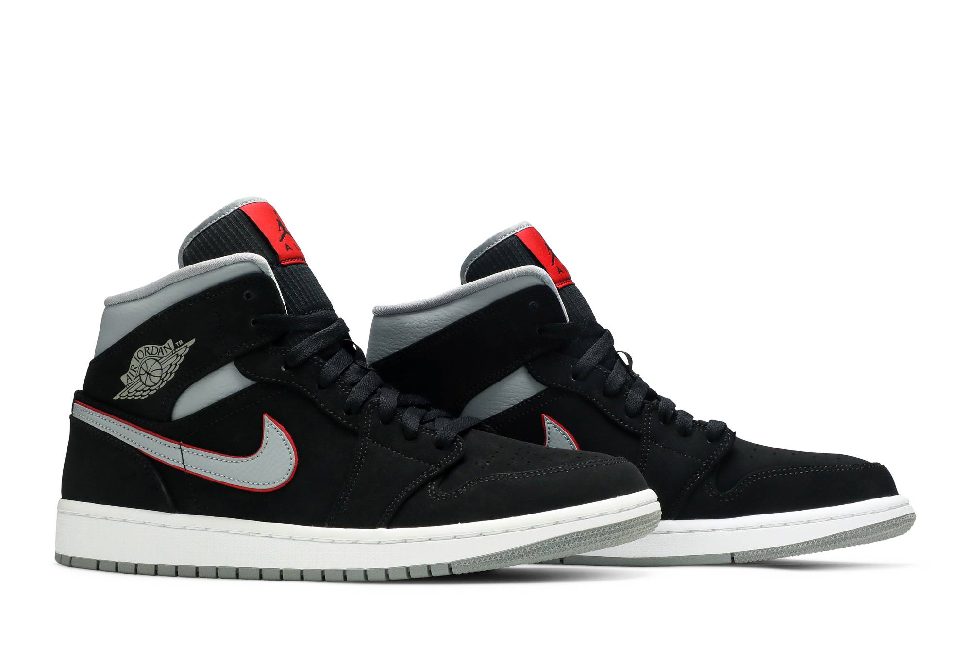 Air Jordan 1 Mid ‘Black Grey’ 554724-060