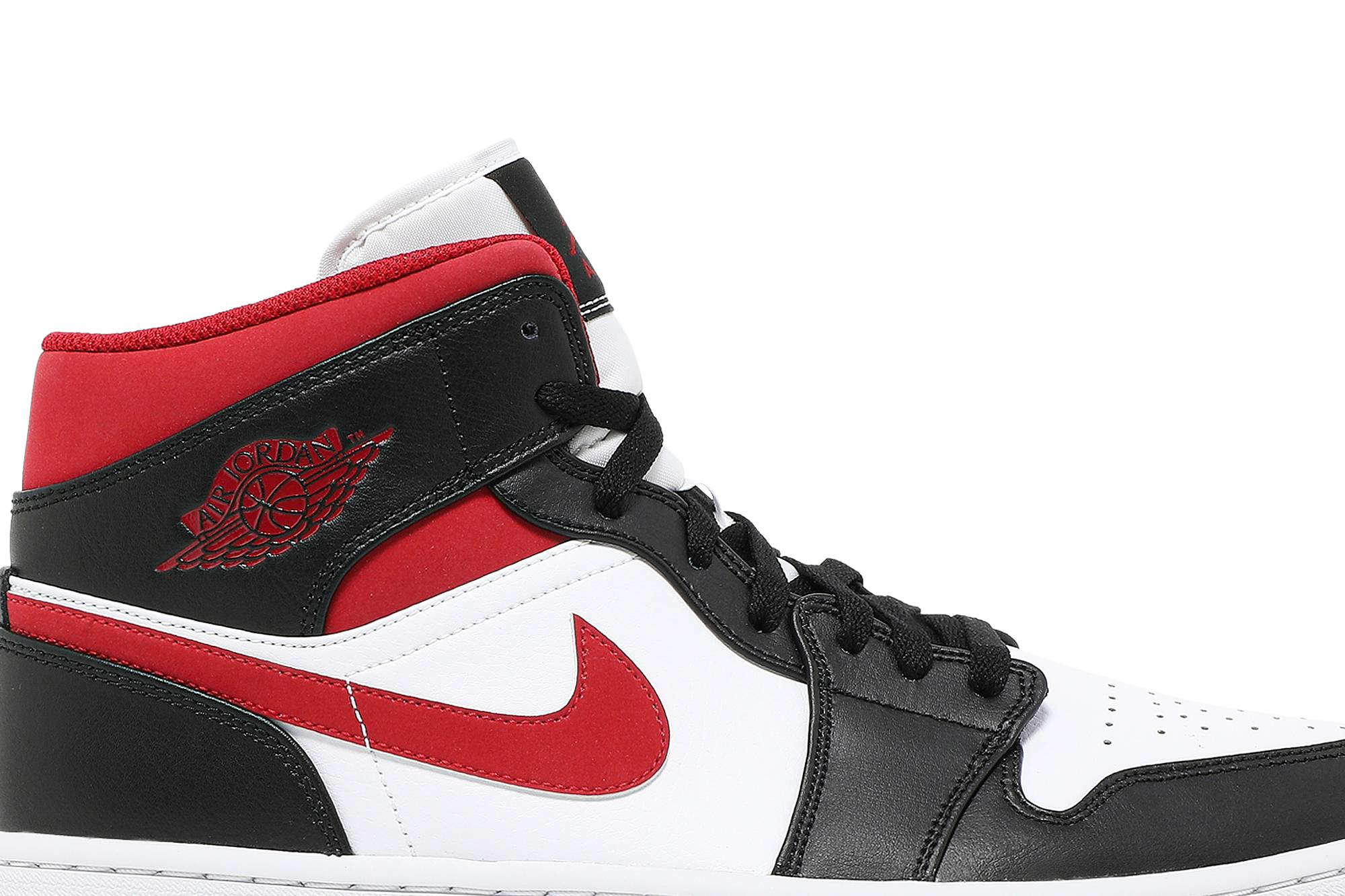 Air Jordan 1 Mid ‘Black Gym Red’ 554724-122