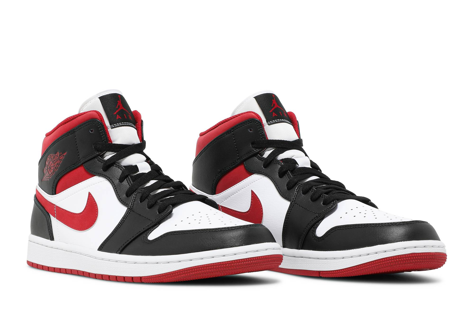 Air Jordan 1 Mid ‘Black Gym Red’ 554724-122