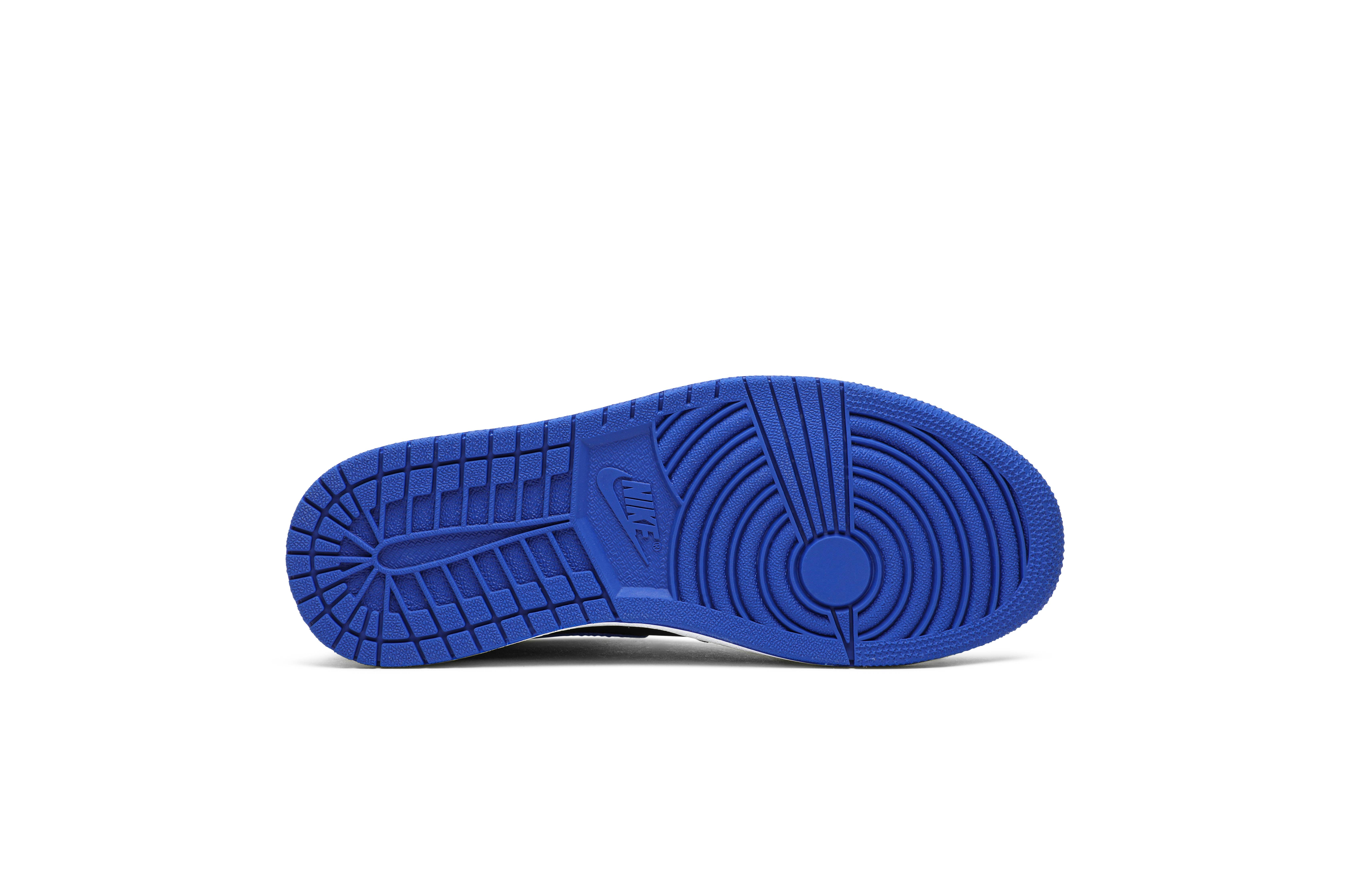 Air Jordan 1 Mid Black Hyper Royal 554724-068 Nicesnk