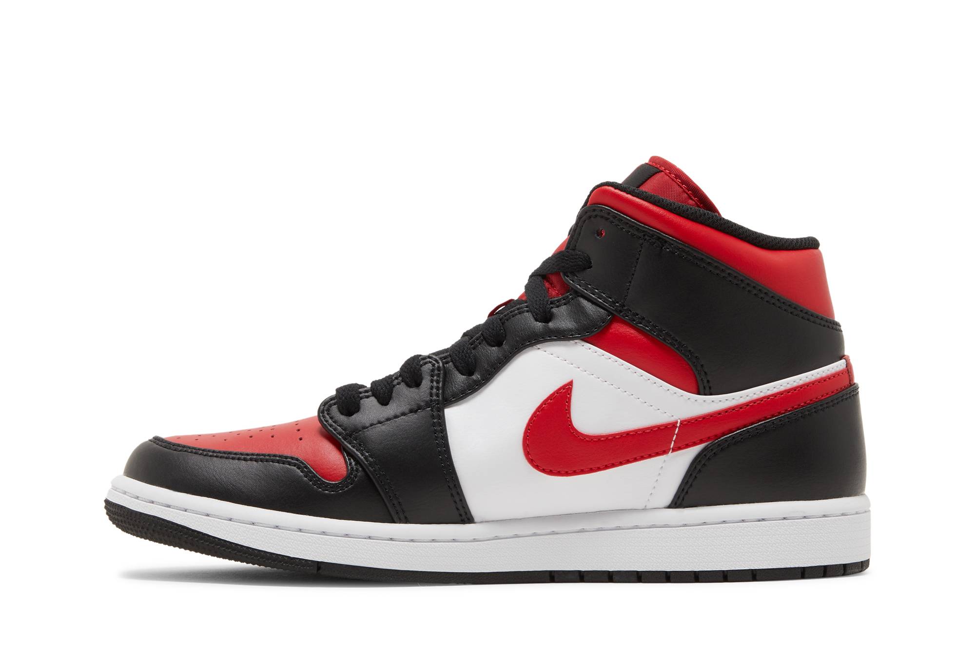 Air Jordan 1 Mid ‘Bred Toe’ (2022) 554724-079