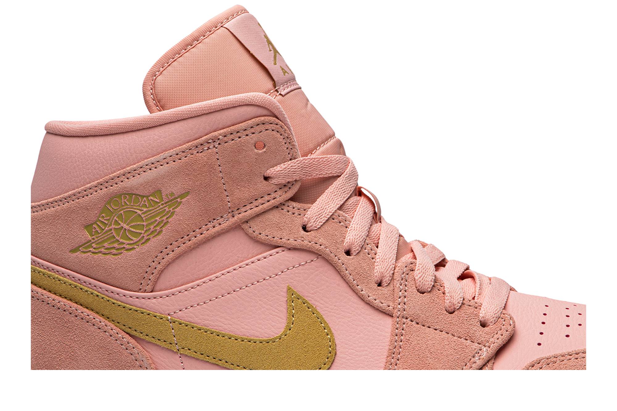Air Jordan 1 Mid ‘Coral Gold’ 852542-600