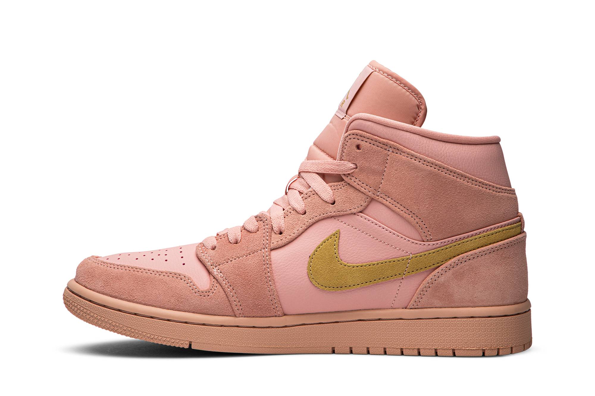 Air Jordan 1 Mid ‘Coral Gold’ 852542-600