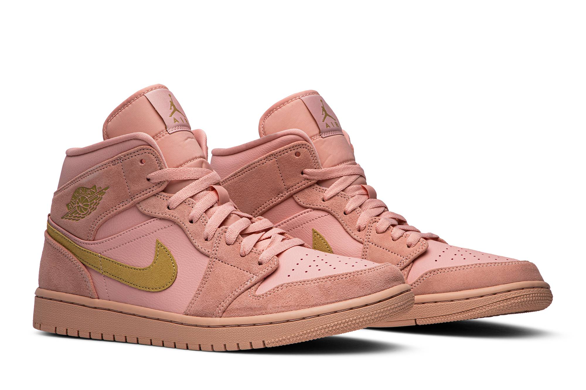 Air Jordan 1 Mid ‘Coral Gold’ 852542-600