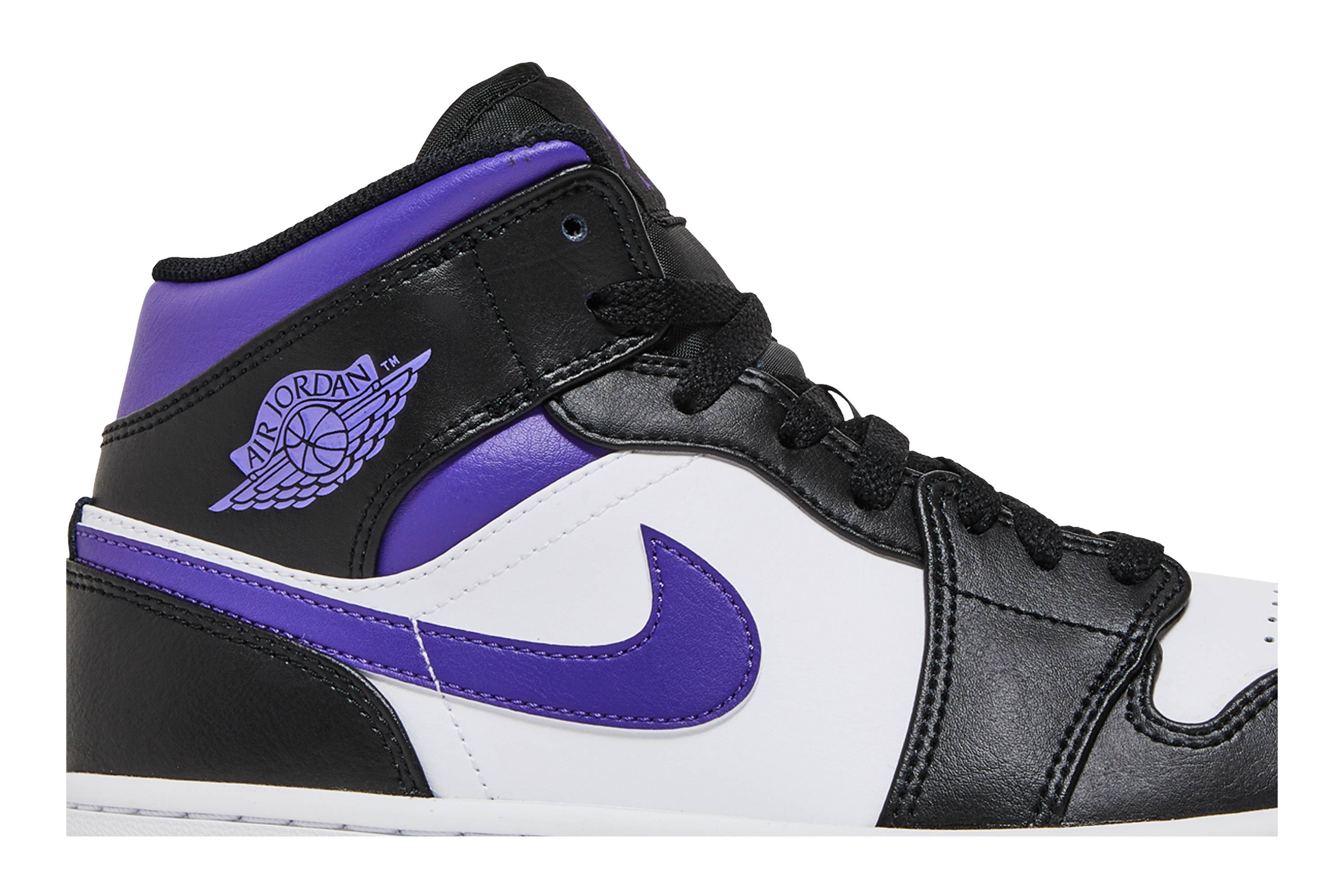 Air Jordan 1 Mid Court Purple 554724-095 Nicesnk