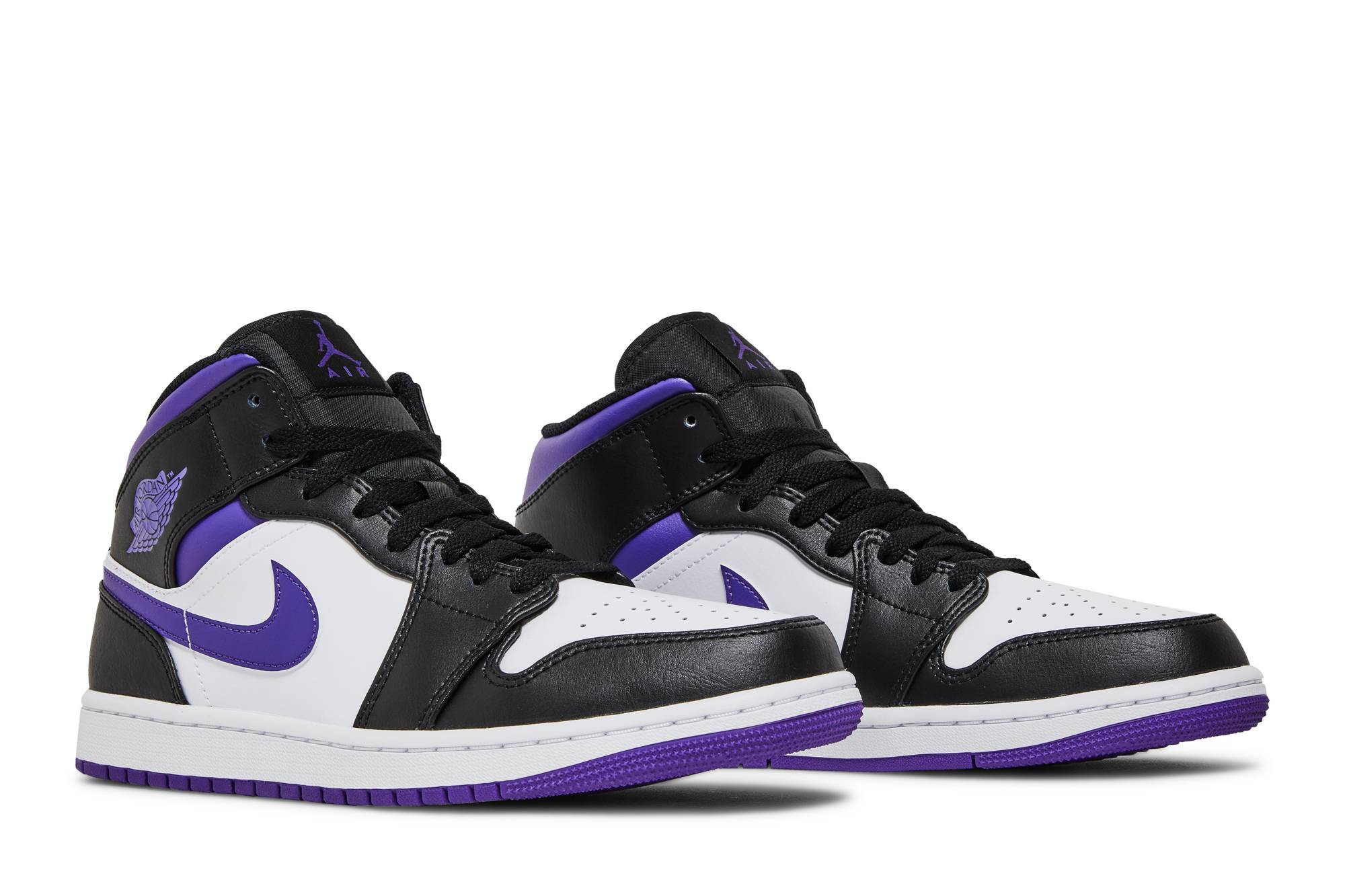 Air Jordan 1 Mid Court Purple 554724-095 Nicesnk