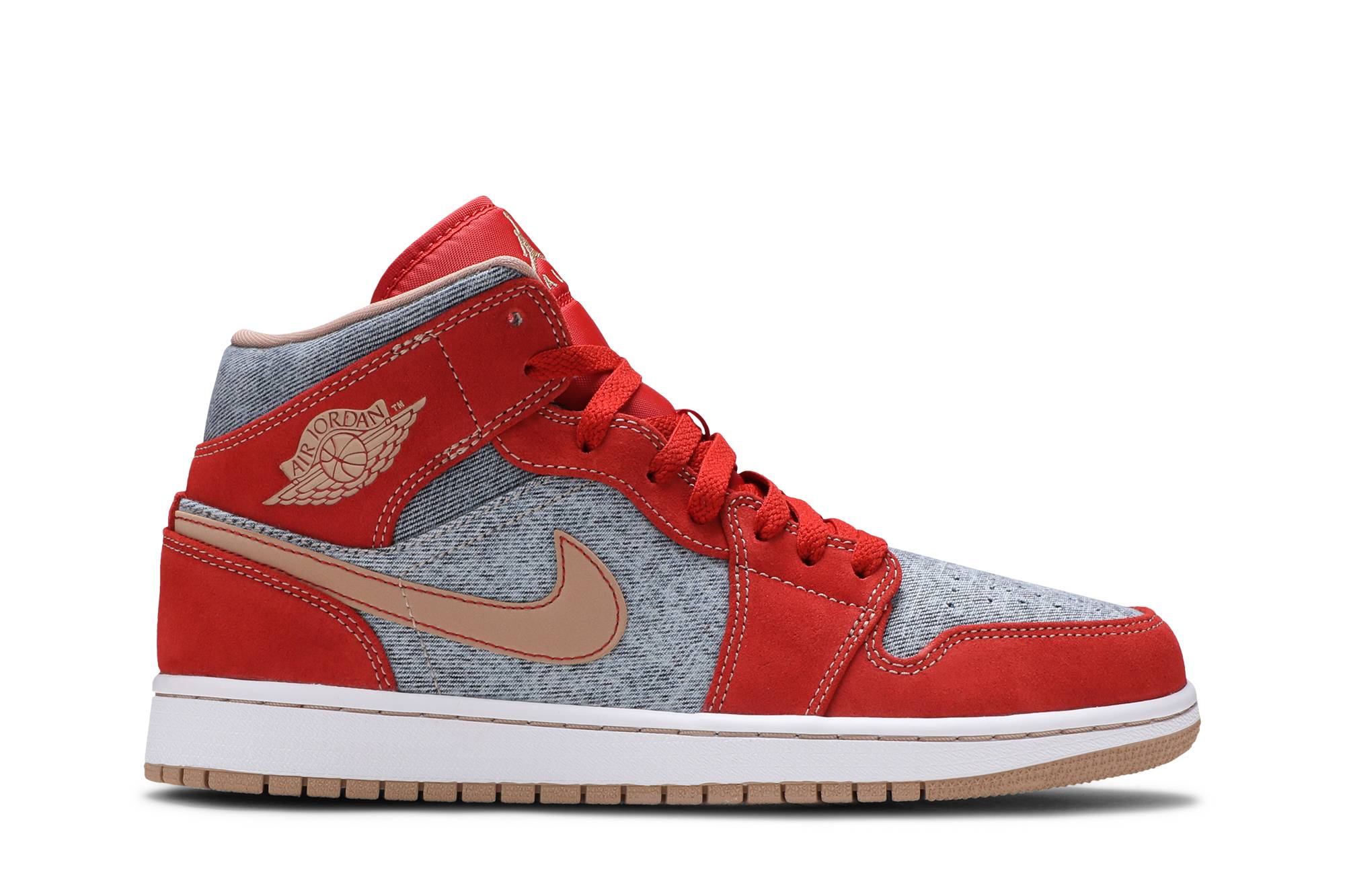 Air Jordan 1 Mid ‘Denim Red’ DM4352-600