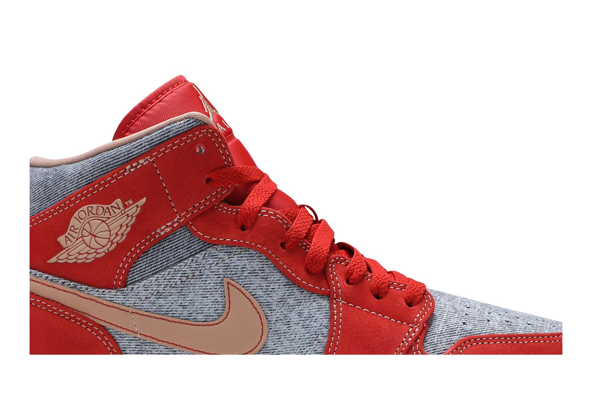 Air Jordan 1 Mid ‘Denim Red’ DM4352-600