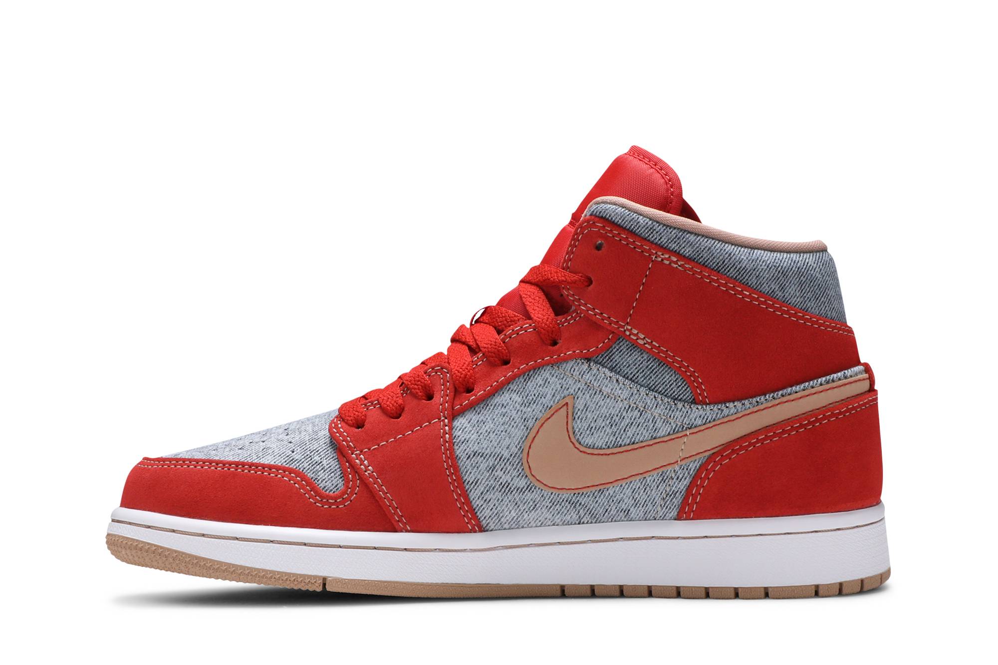Air Jordan 1 Mid ‘Denim Red’ DM4352-600