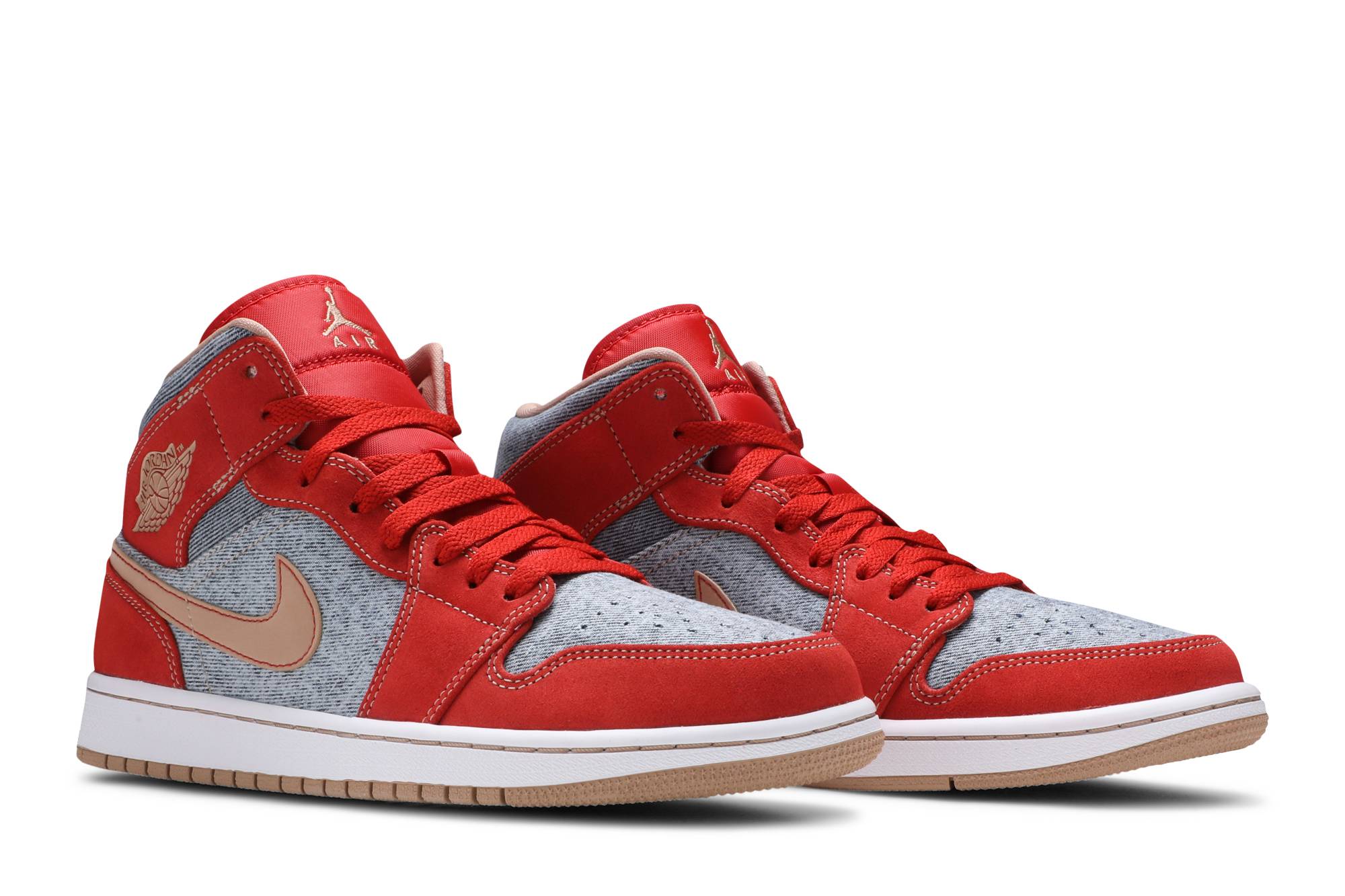 Air Jordan 1 Mid ‘Denim Red’ DM4352-600
