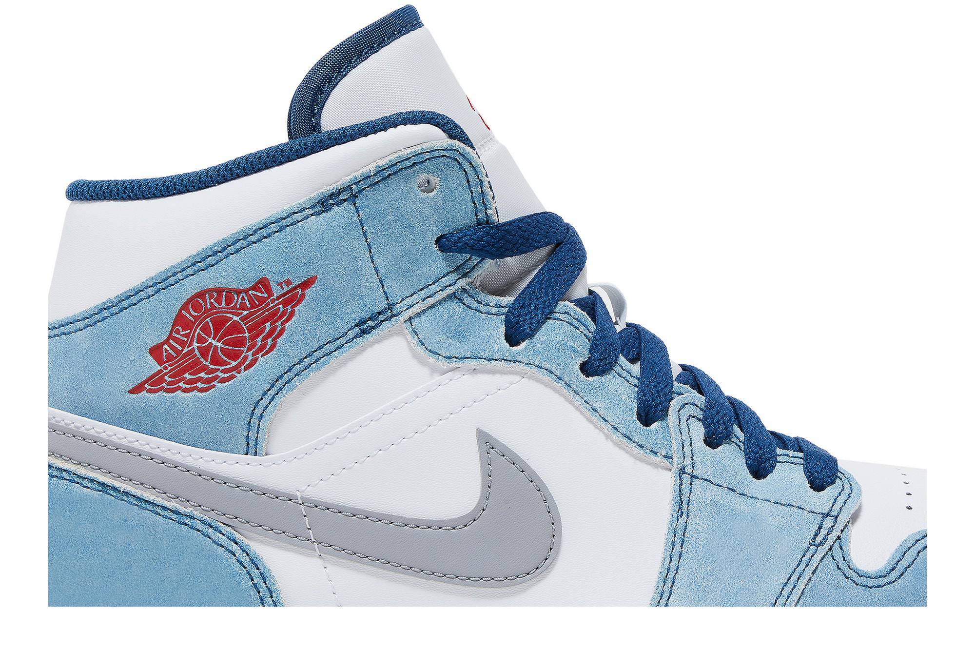 Air Jordan 1 Mid ‘French Blue Fire Red’ DN3706-401