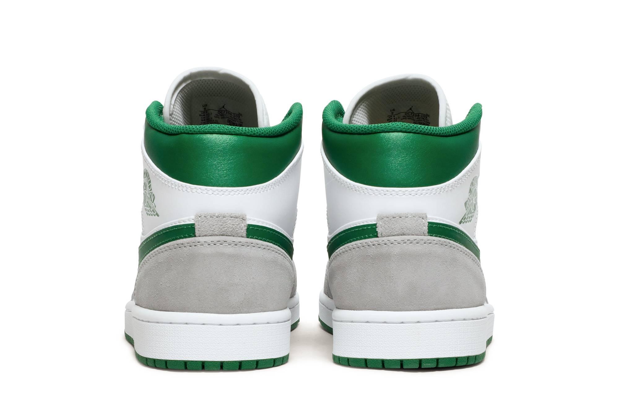 Air Jordan 1 Mid Grey Pine Green DC7294-103 Nicesnk