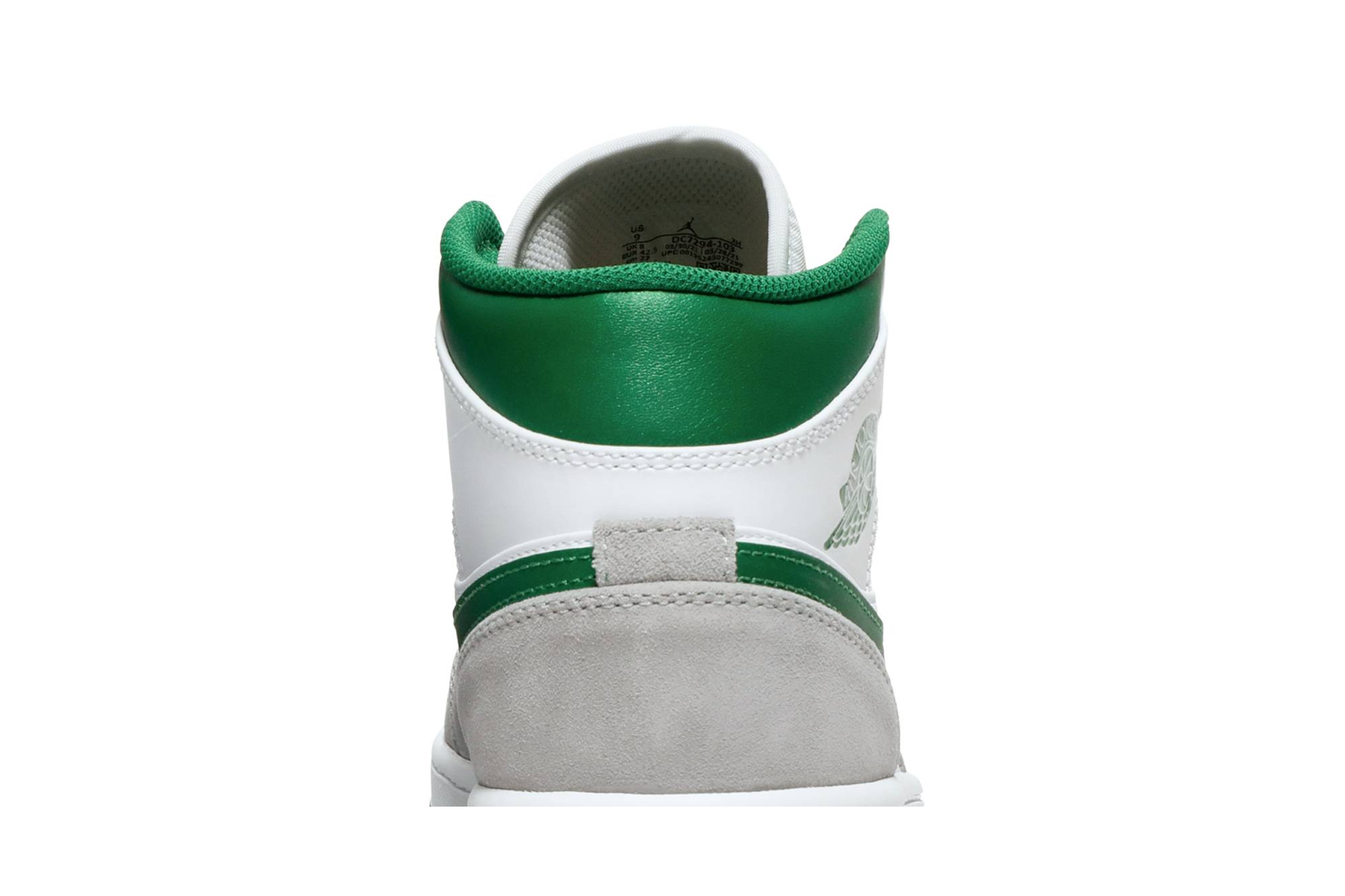 Air Jordan 1 Mid Grey Pine Green DC7294-103 Nicesnk