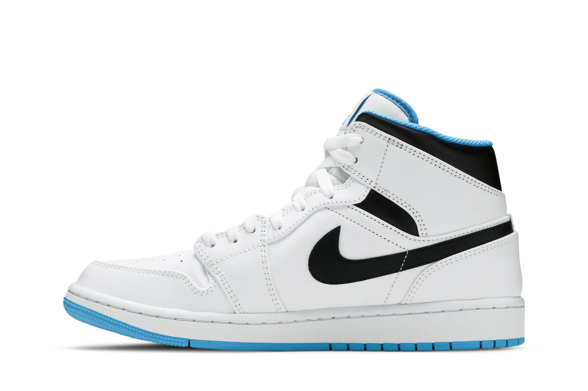 Air Jordan 1 Mid Laser Blue 554724-141 Nicesnk
