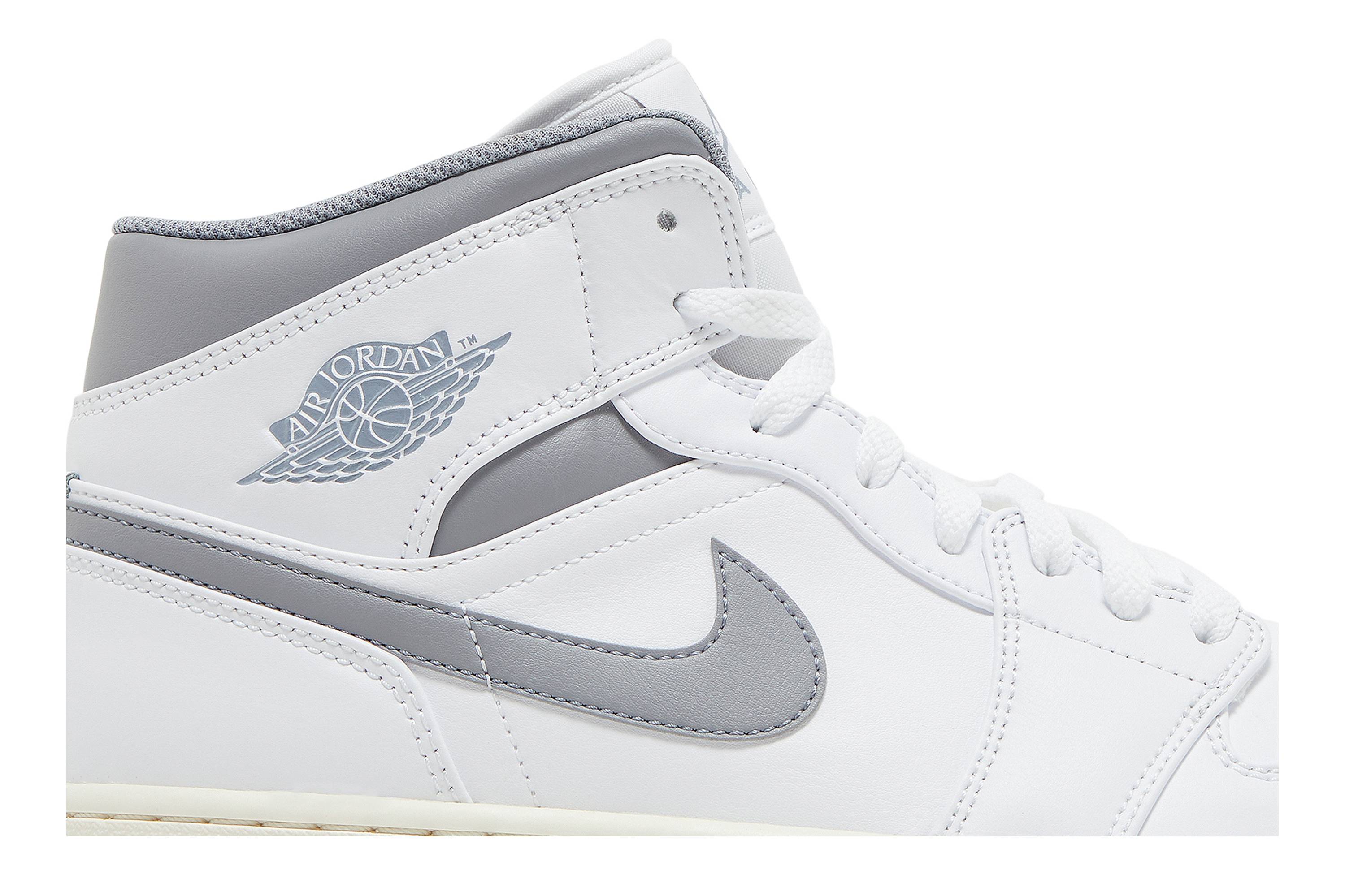 Air Jordan 1 Mid Neutral Grey 554724-135 Nicesnk