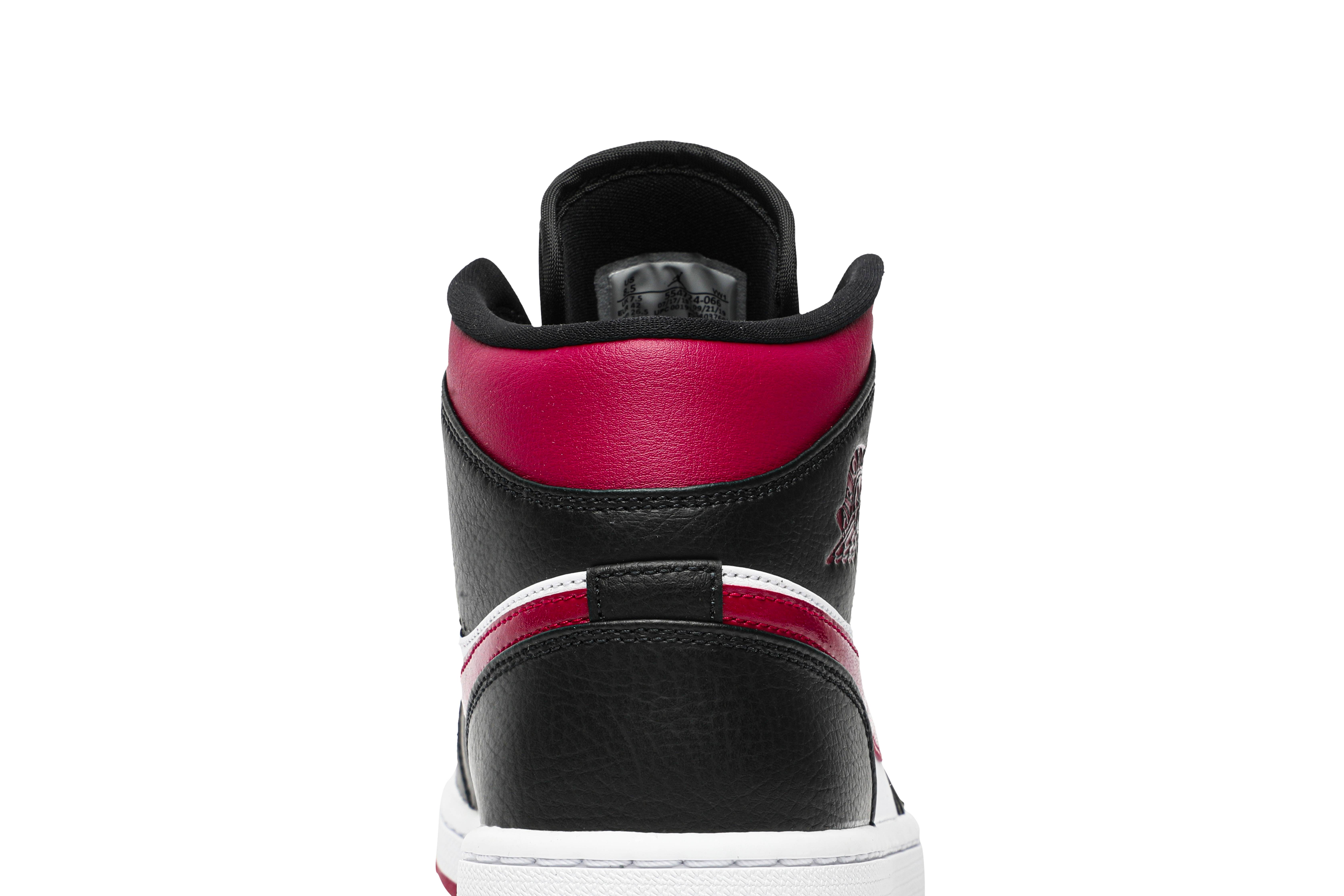 Air Jordan 1 Mid Noble Red 554724-066 Nicesnk