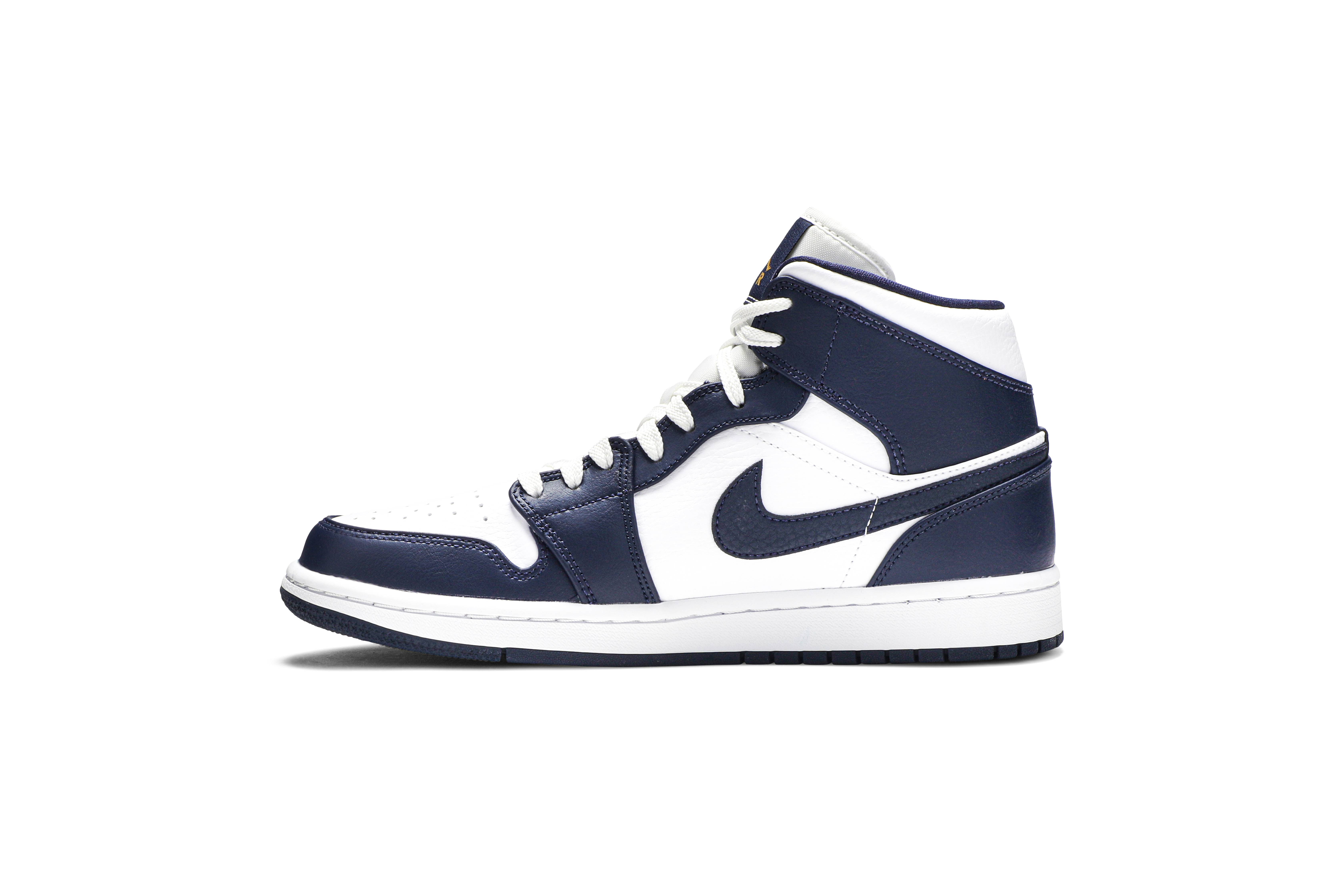Air Jordan 1 Mid Obsidian 554724-174 Nicesnk