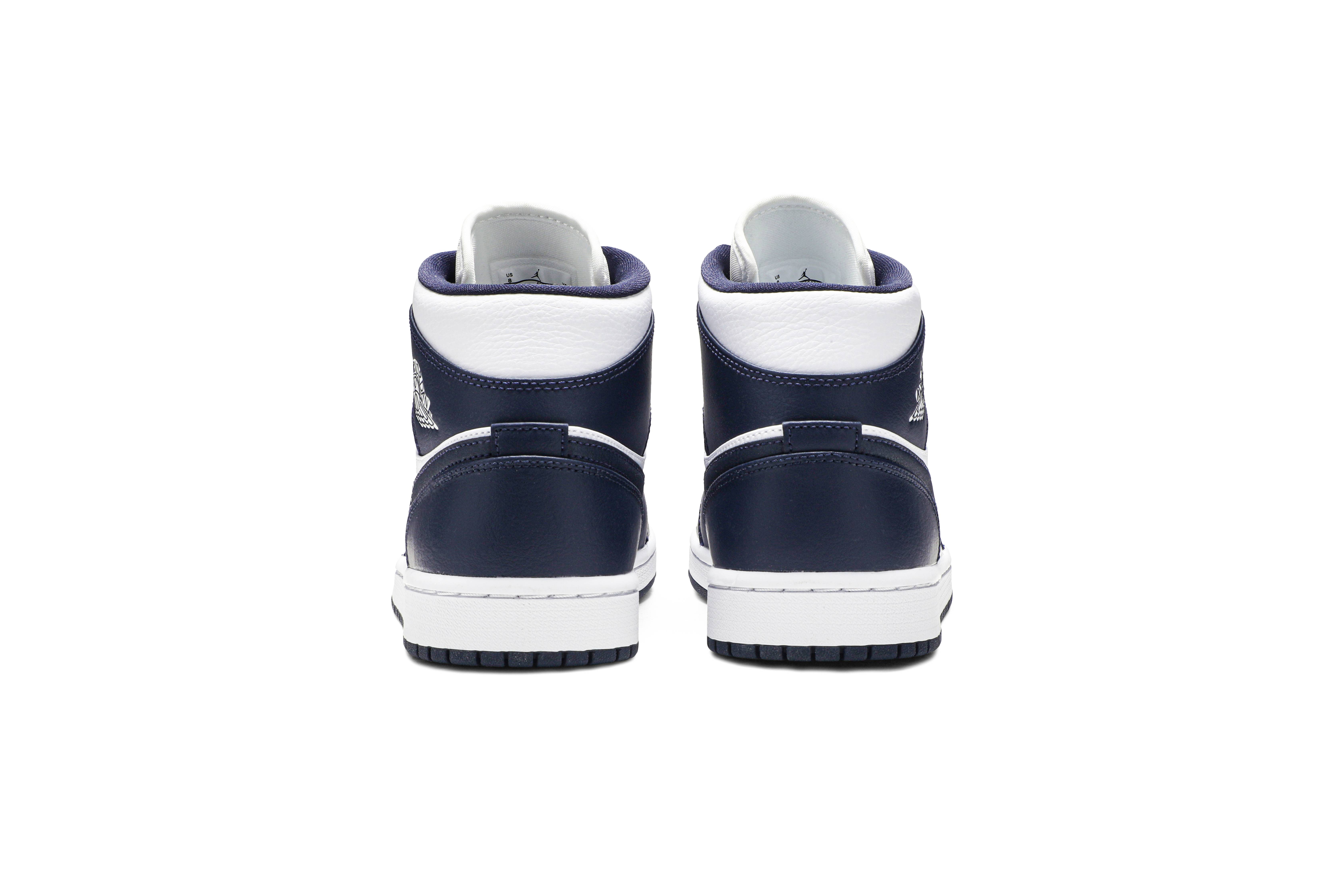 Air Jordan 1 Mid Obsidian 554724-174 Nicesnk