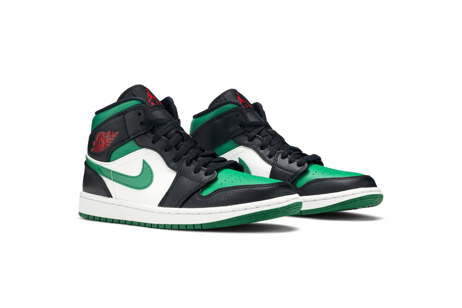 Air Jordan 1 Mid Pine Green 554724-067 Nicesnk