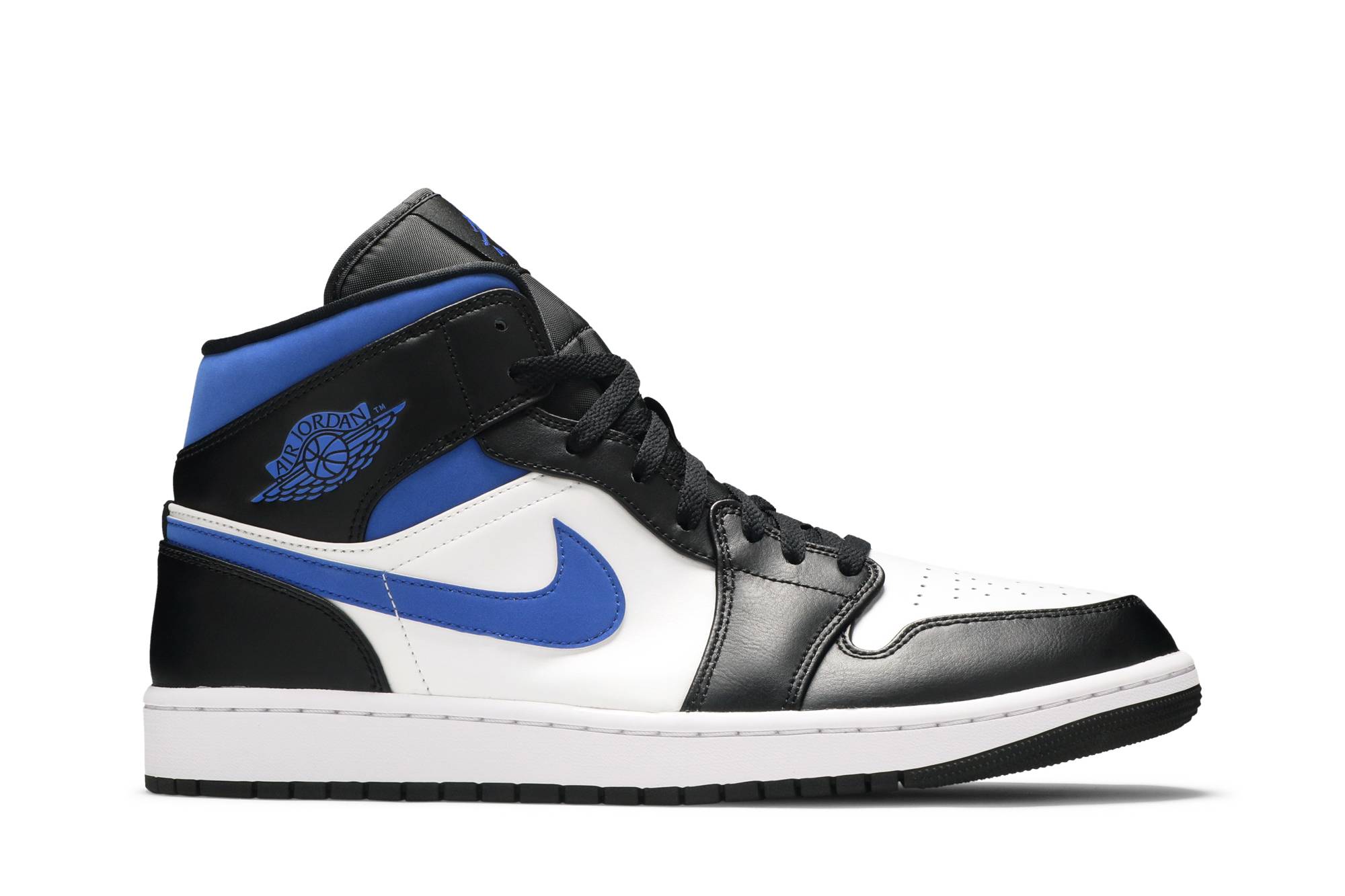 Air Jordan 1 Mid Racer Blue 2021 554724-140 Nicesnk