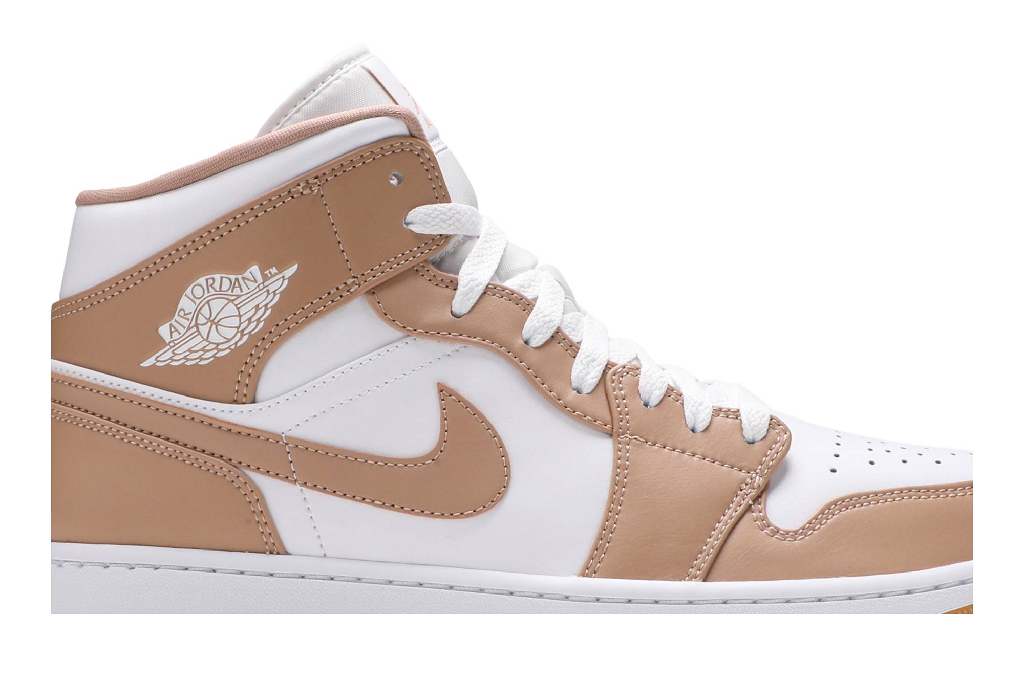 Air Jordan 1 Mid Tan Gum 554724-271 Nicesnk