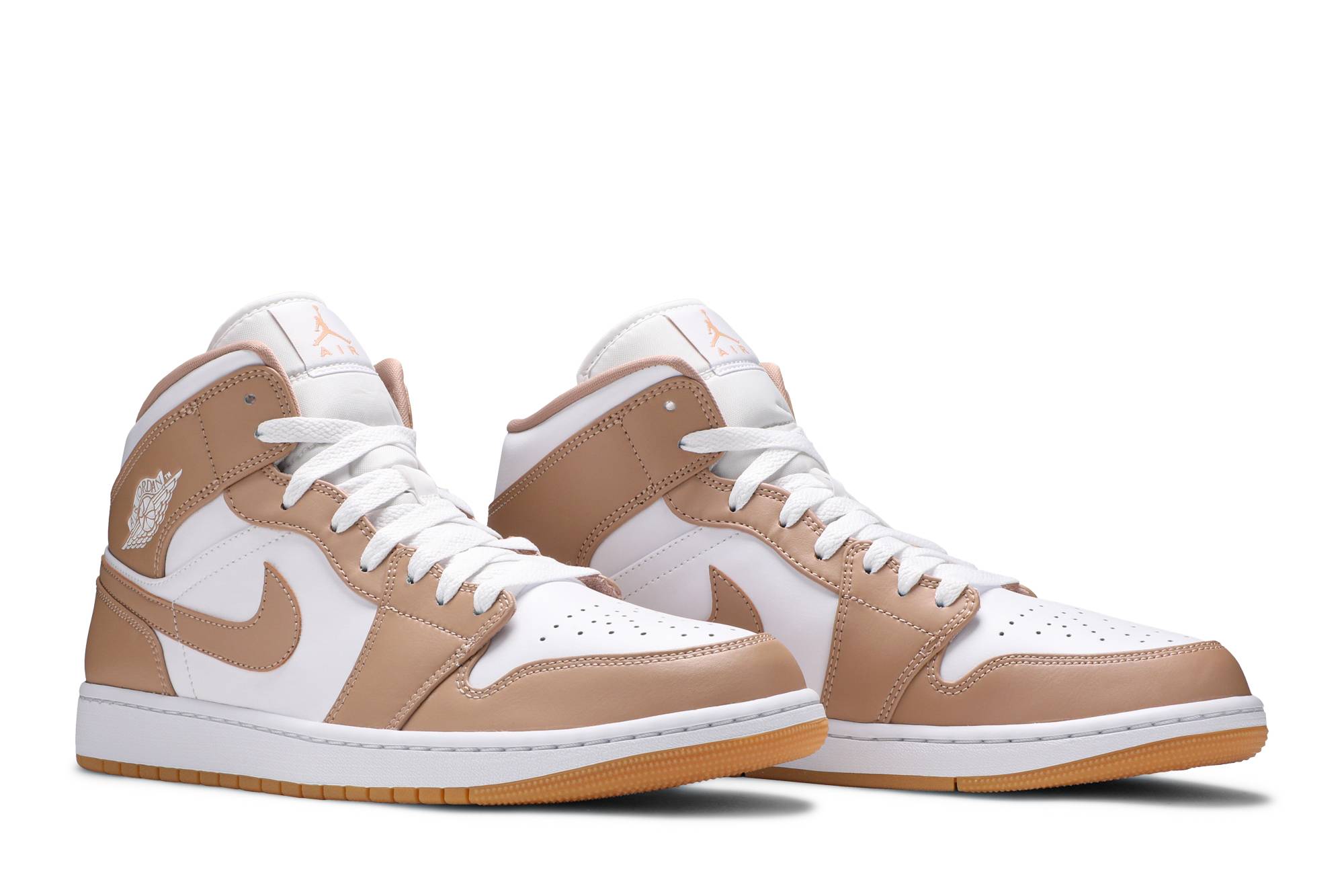 Air Jordan 1 Mid Tan Gum 554724-271 Nicesnk