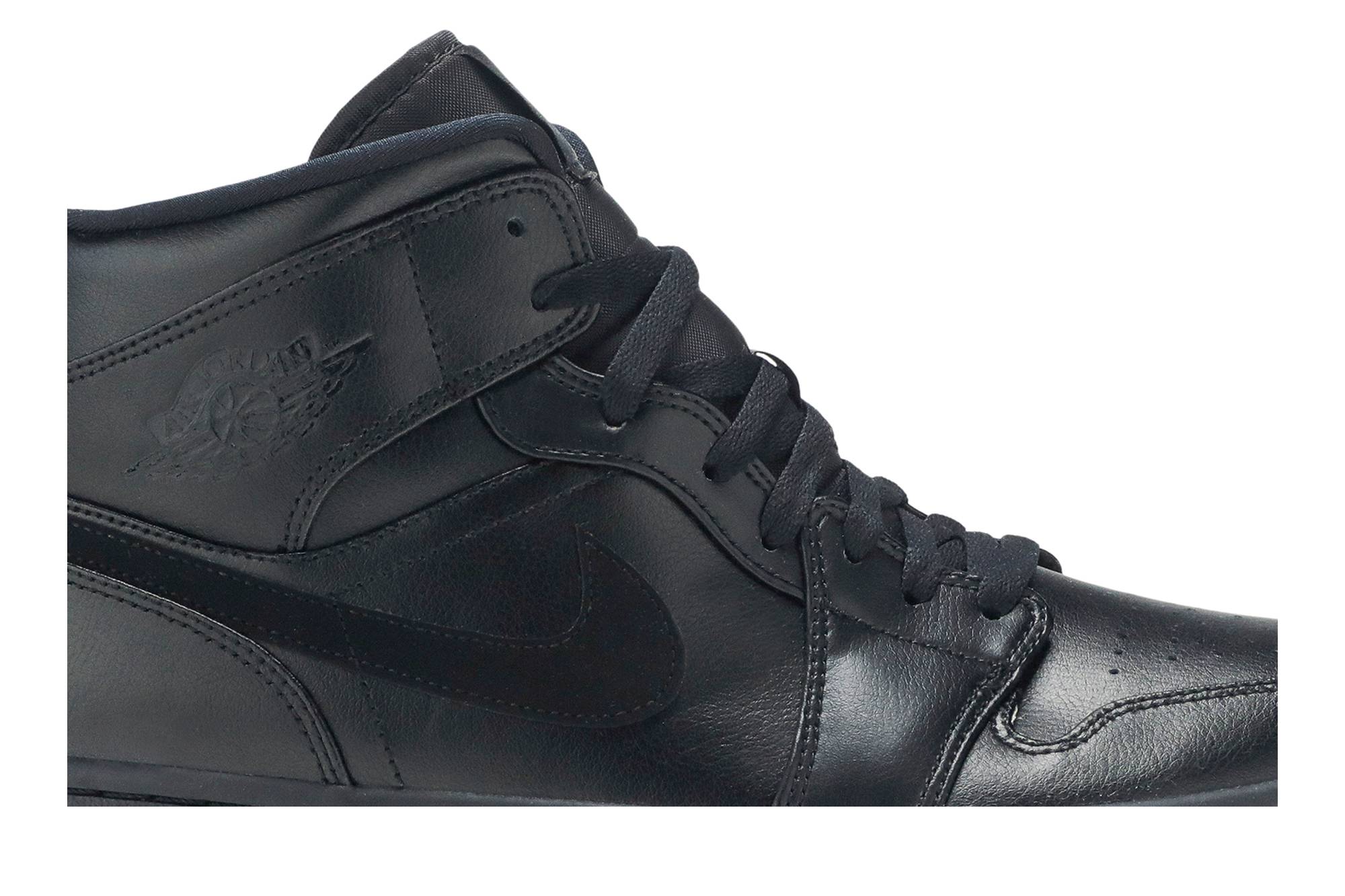 Air Jordan 1 Mid ‘Triple Black’ 554724-090
