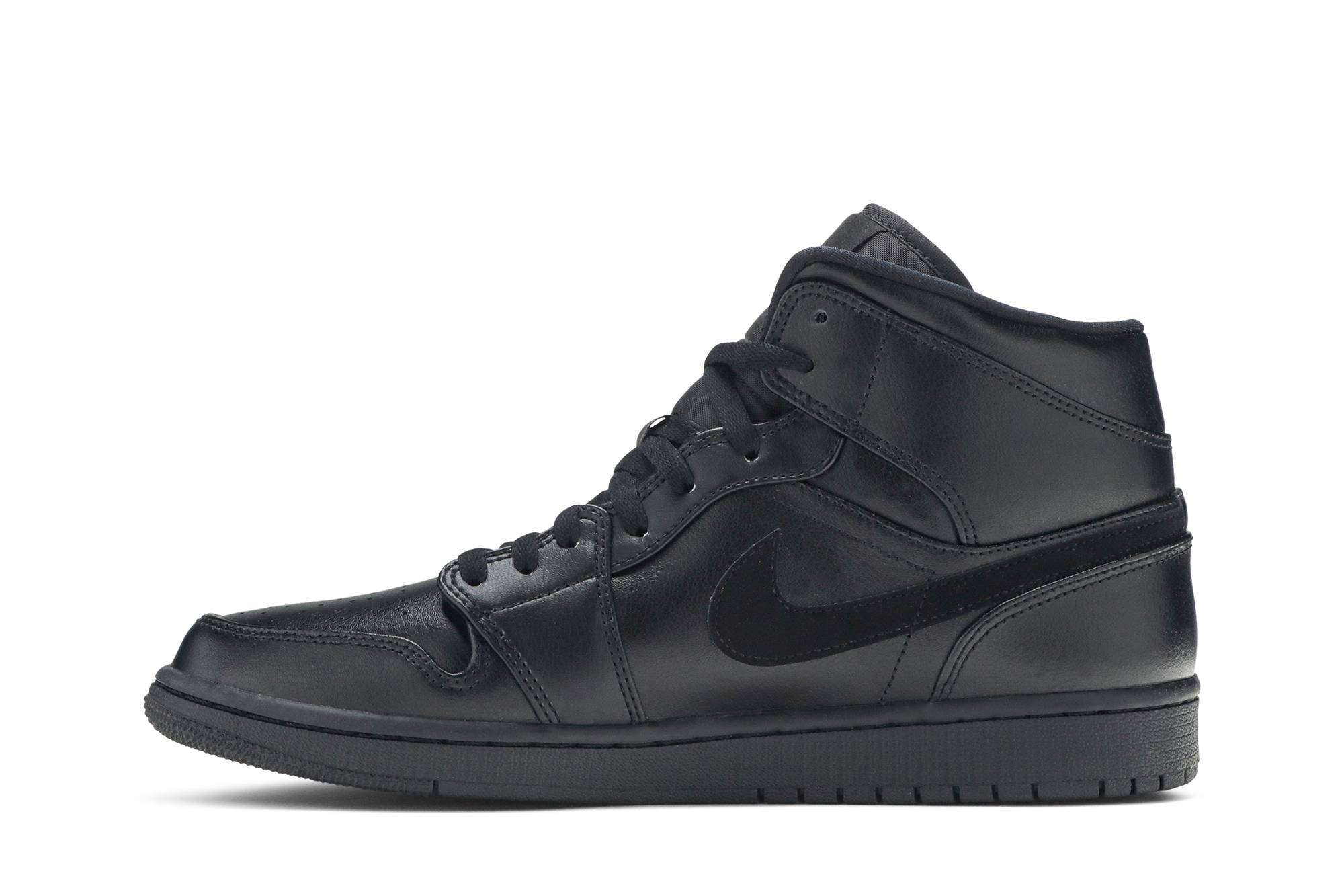 Air Jordan 1 Mid ‘Triple Black’ 554724-090