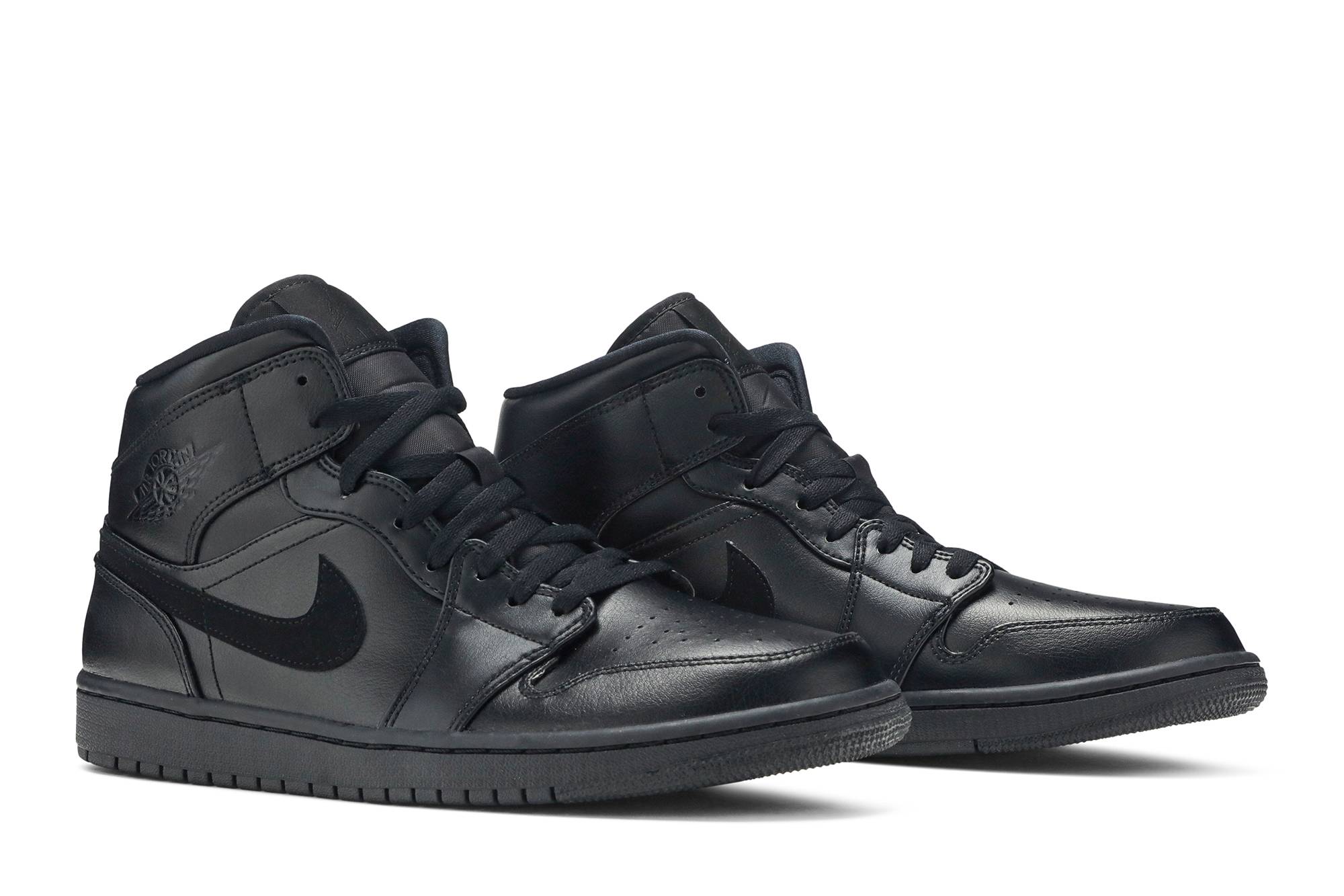 Air Jordan 1 Mid ‘Triple Black’ 554724-090