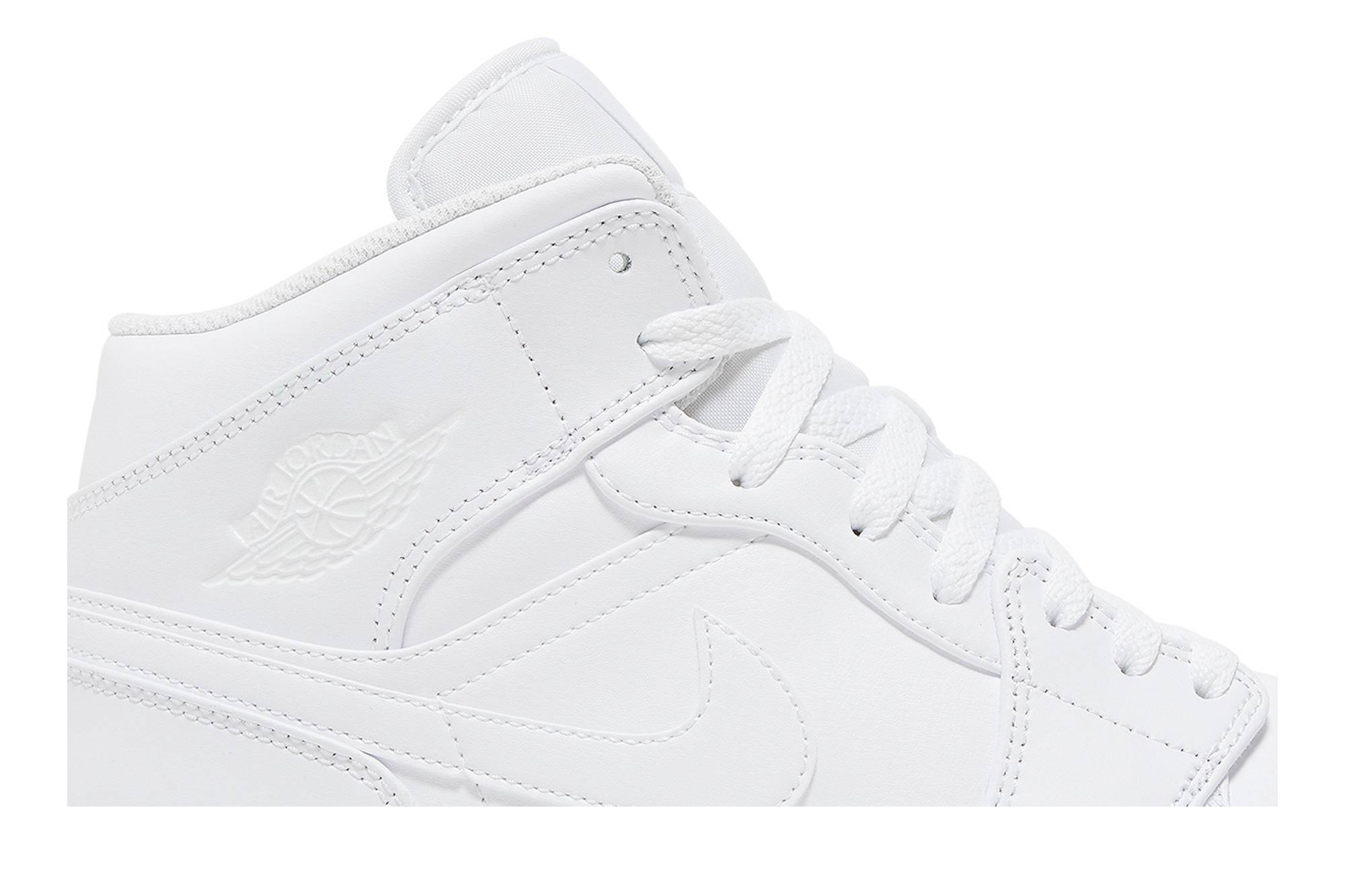 Air Jordan 1 Mid ‘Triple White’ 2022 554724-136
