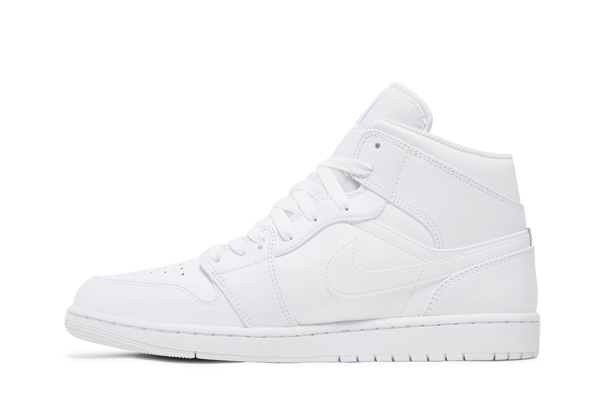 Air Jordan 1 Mid ‘Triple White’ 2022 554724-136